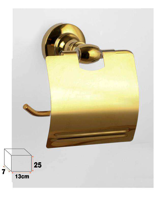 ست سرویس بهداشتی 4 تکه مدل 78G-4 طلایی دلفین