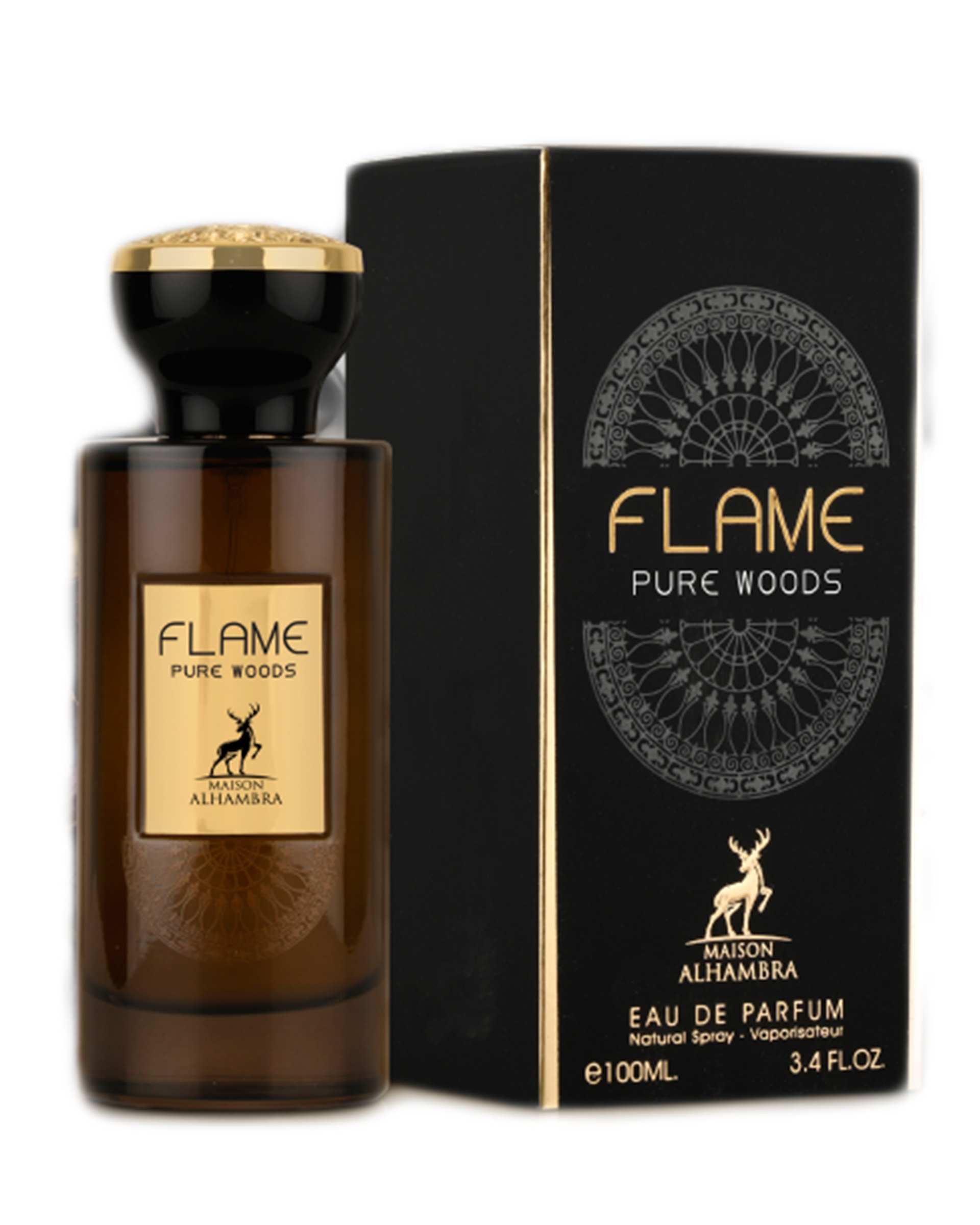 عطر مردانه 100ml Flame Pure Woods EDP الحمبرا