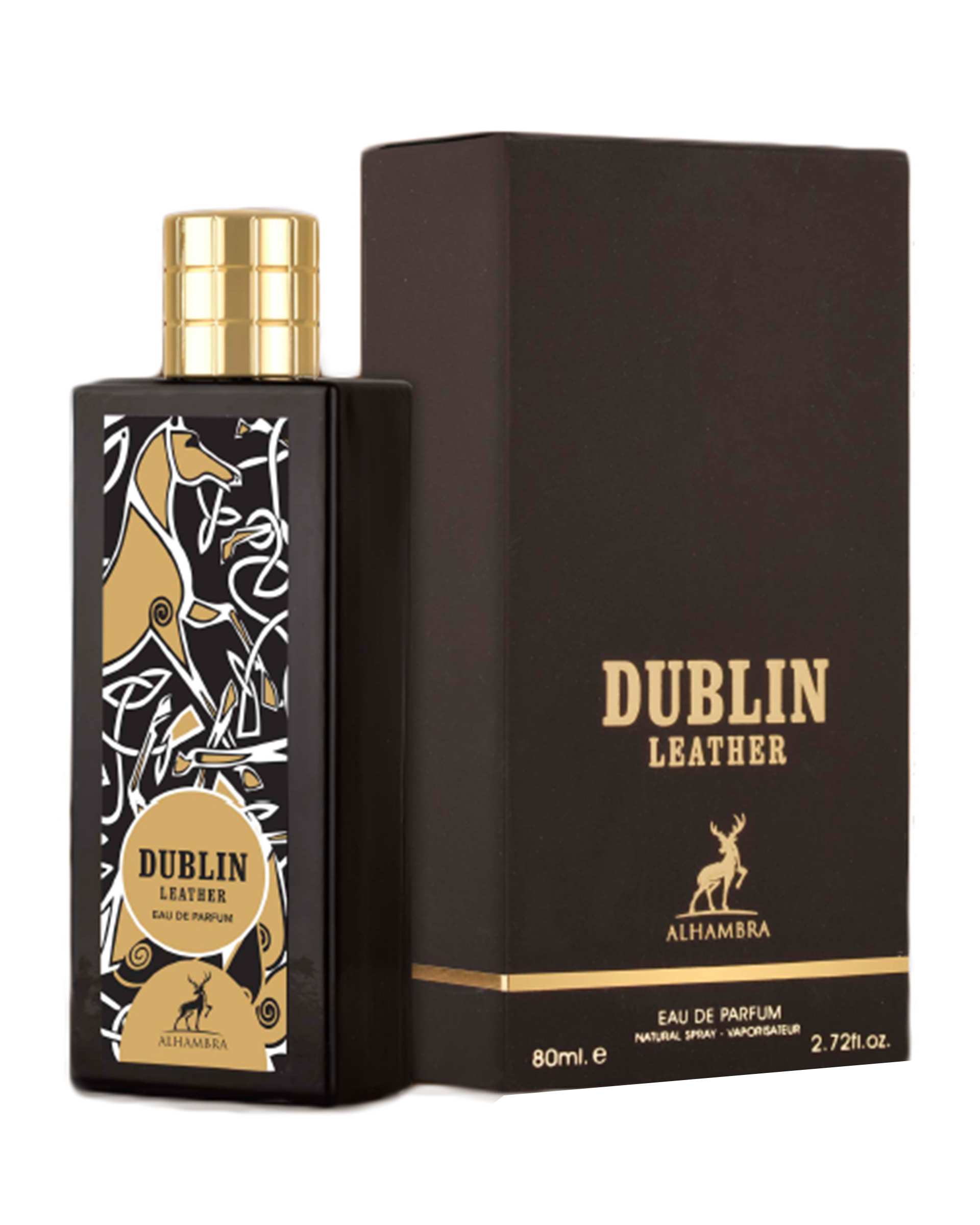 عطر اسپرت 80ml Dublin Leather EDP الحمبرا