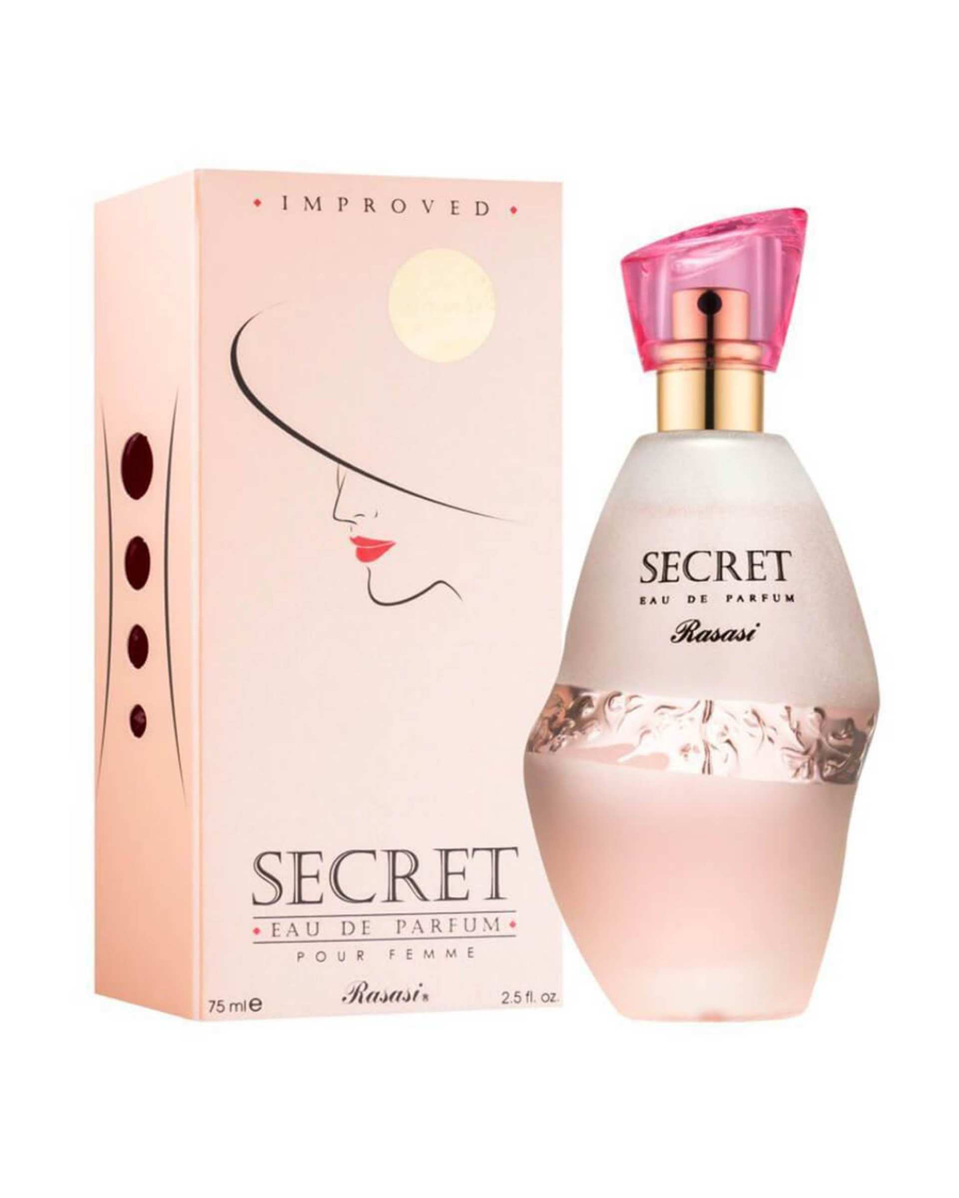 عطر زنانه 75ml Secret EDP رصاصی