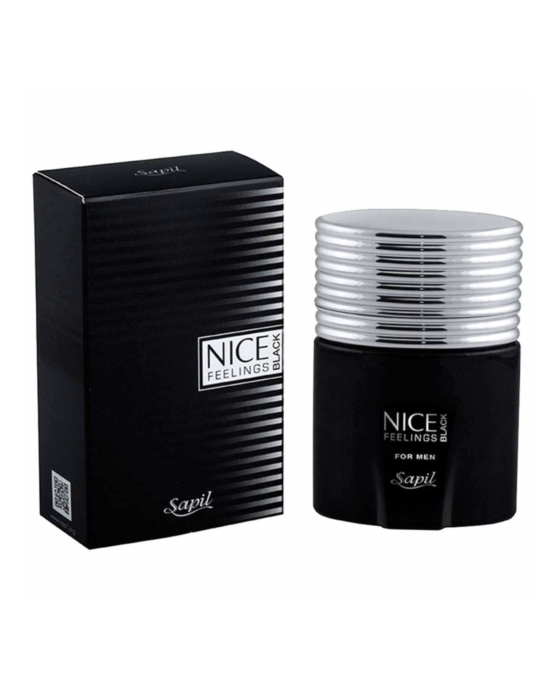 عطر مردانه 75ml Nice Feelings Black EDT ساپیل