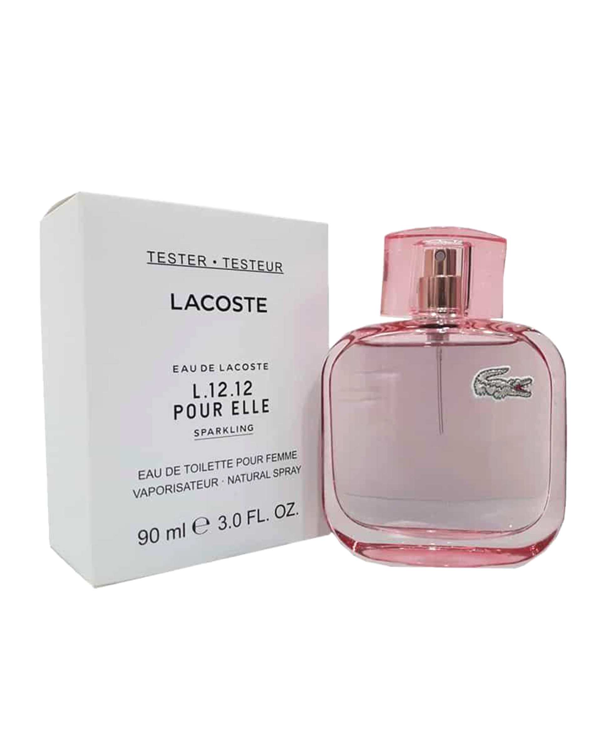 تستر عطر زنانه 90ml L.12.12 Pour Elle Eau Fraiche EDT لاگوست