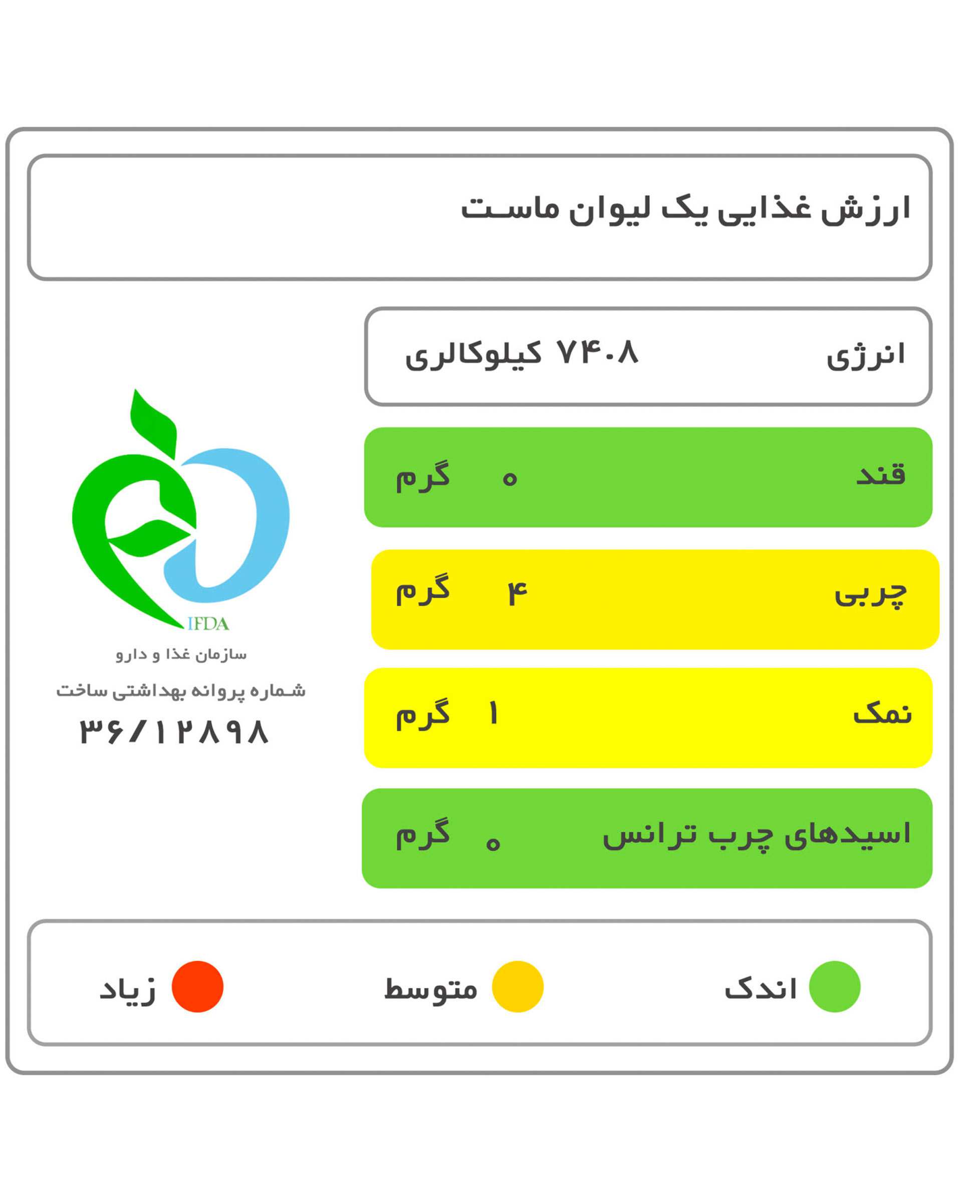 ماست موسیر 250 گرمی رامک