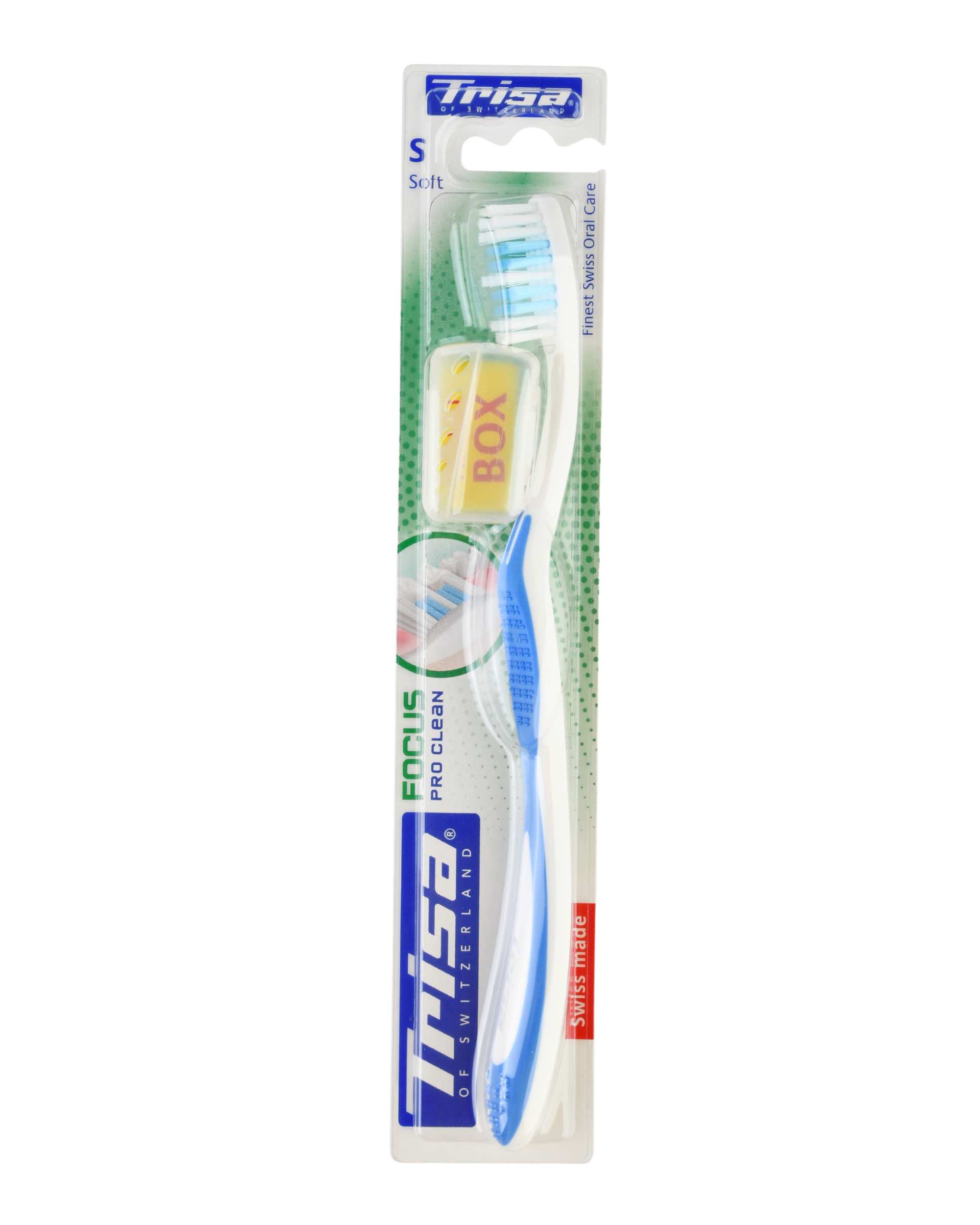 مسواک Focus Pro Clean با برس نرم آبی تریزا