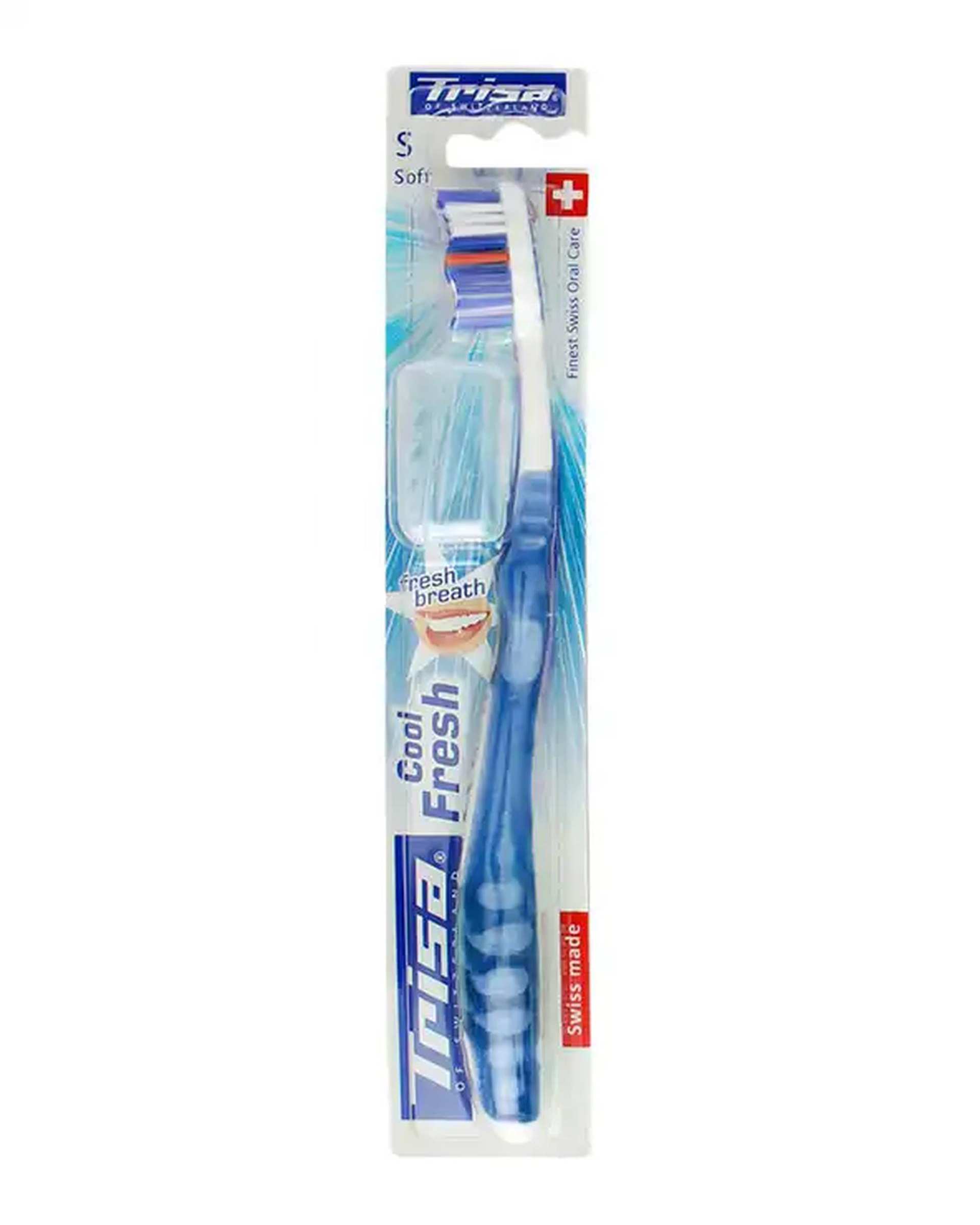 مسواک تریزا مدل cool and fresh با برس نرم