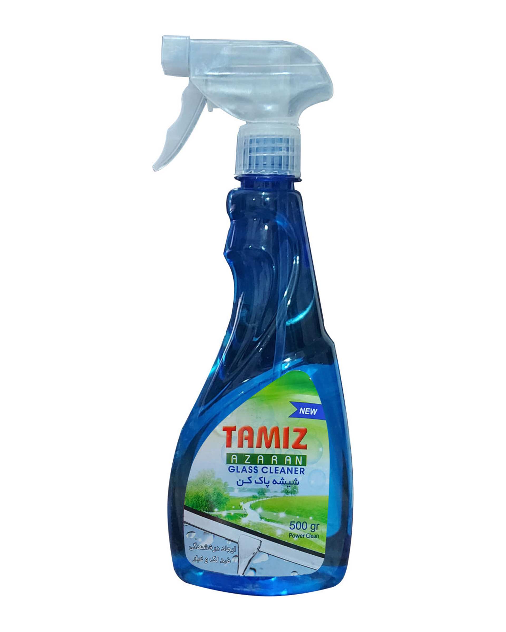 شیشه پاک کن 500ml Glass Cleaner تمیز آذران