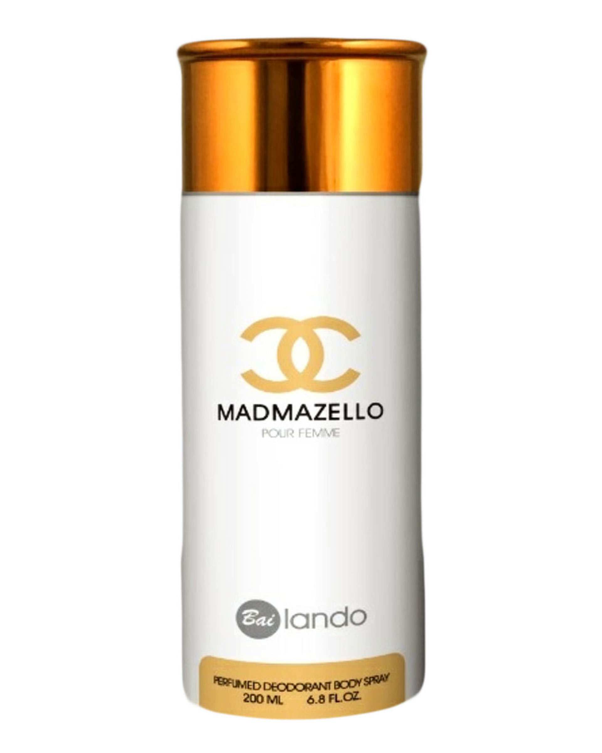 اسپری بدن زنانه 200ml Madmazello بایلندو