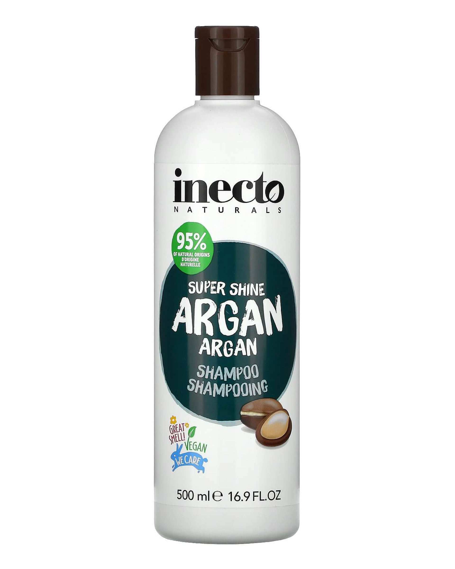 شامپو مغذی اینکتو Super Shine Argan حاوی روغن آرگان