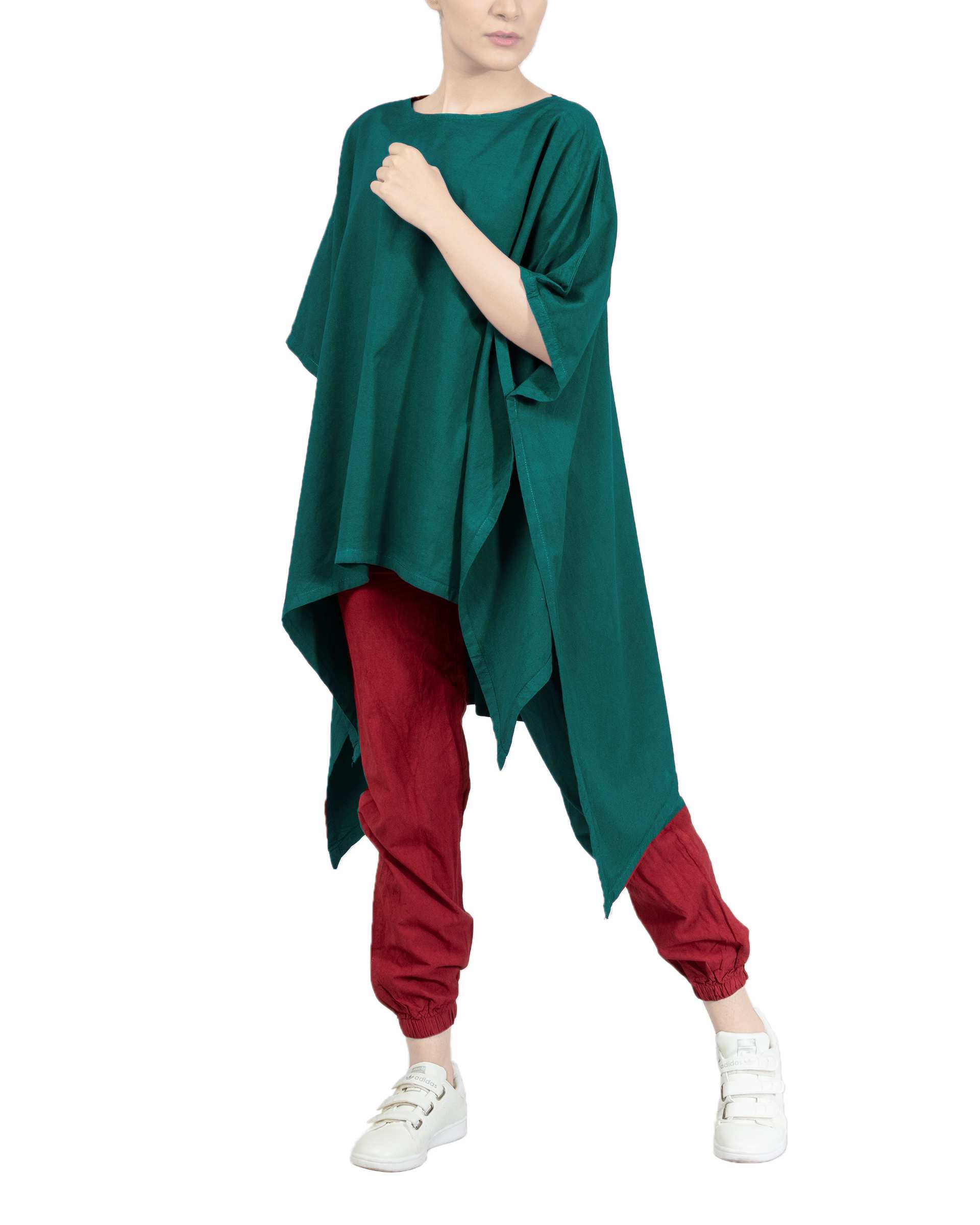 پانچو زنانه نخی ترنگ
