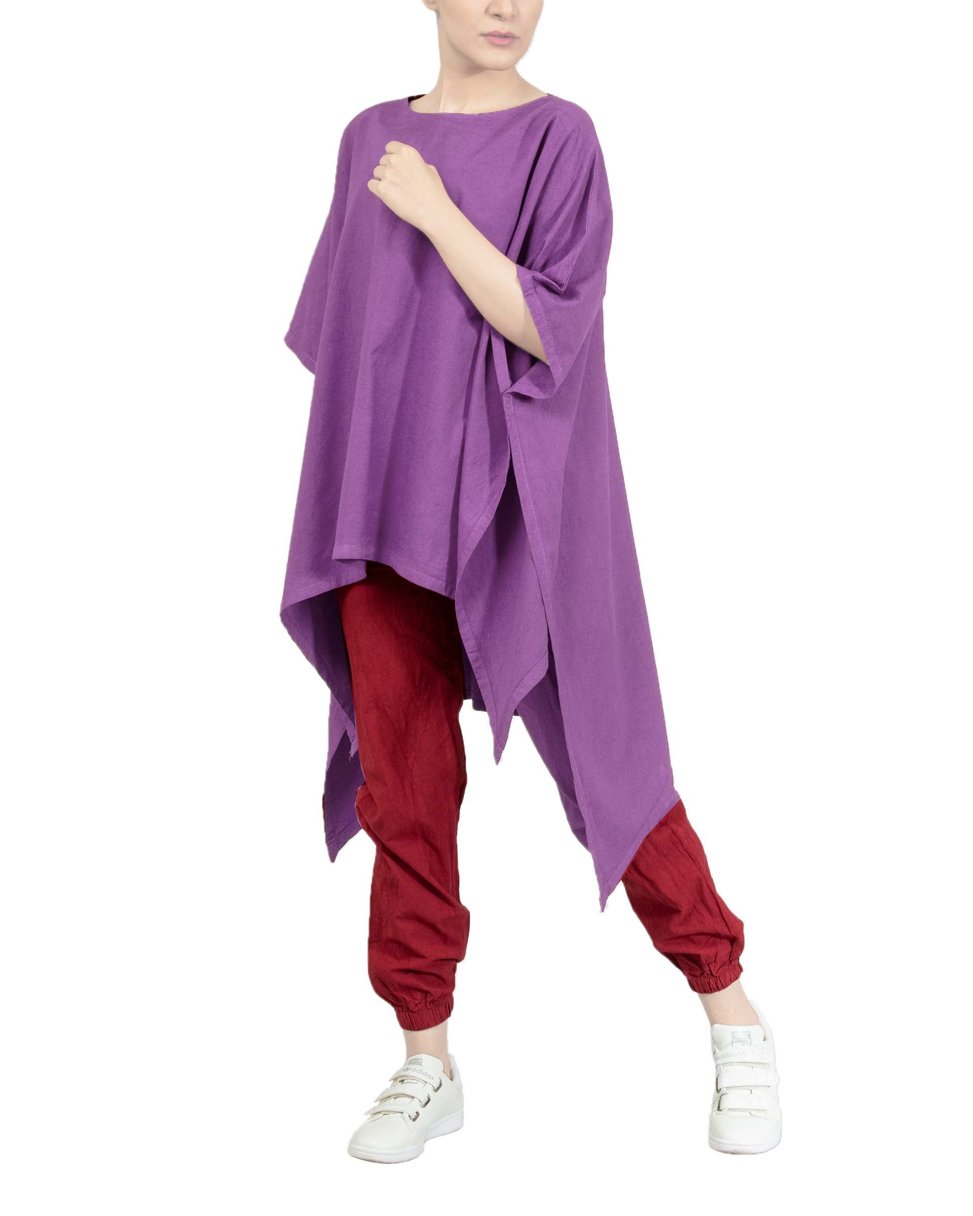 پانچو زنانه نخی ترنگ