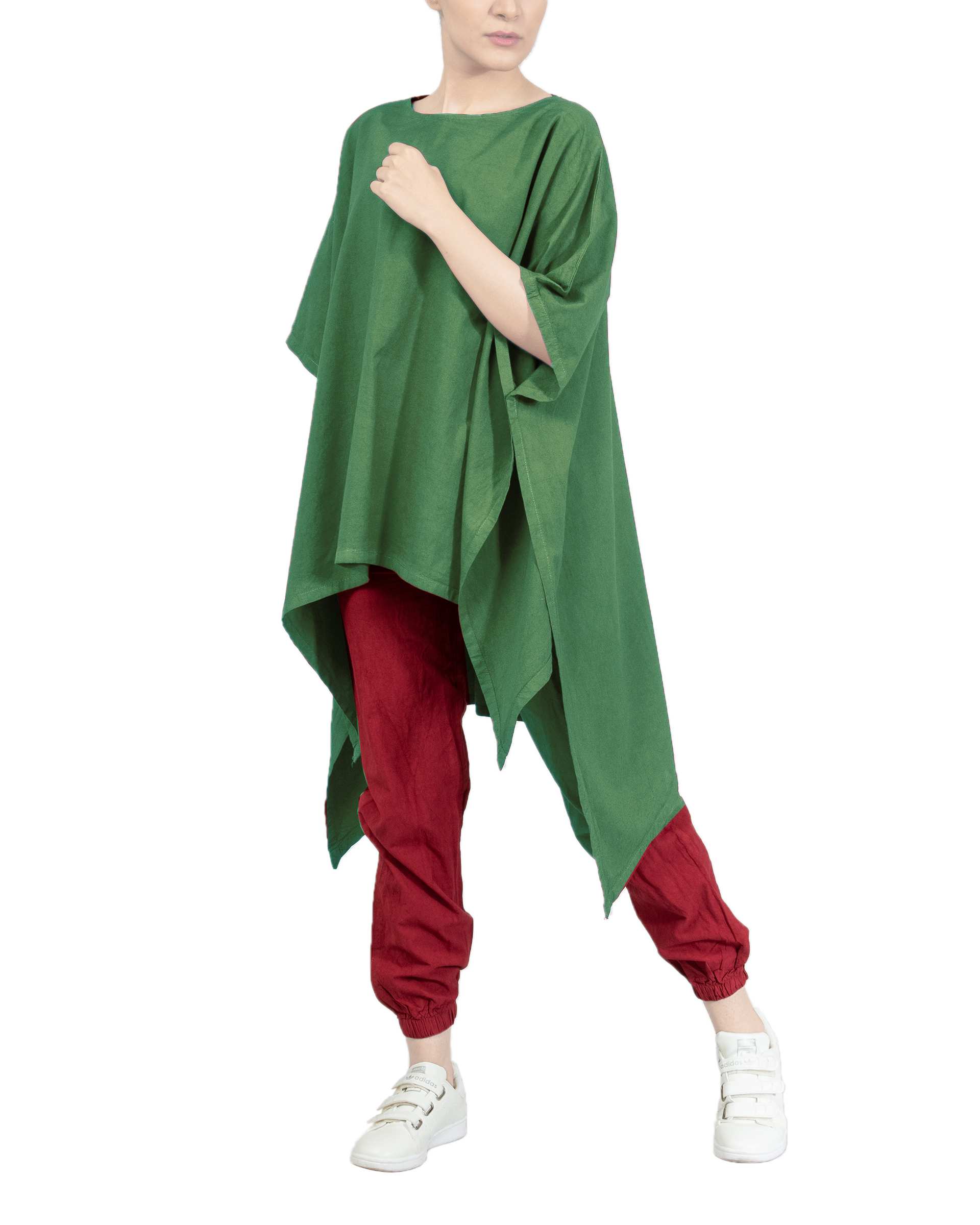 پانچو زنانه نخی ترنگ