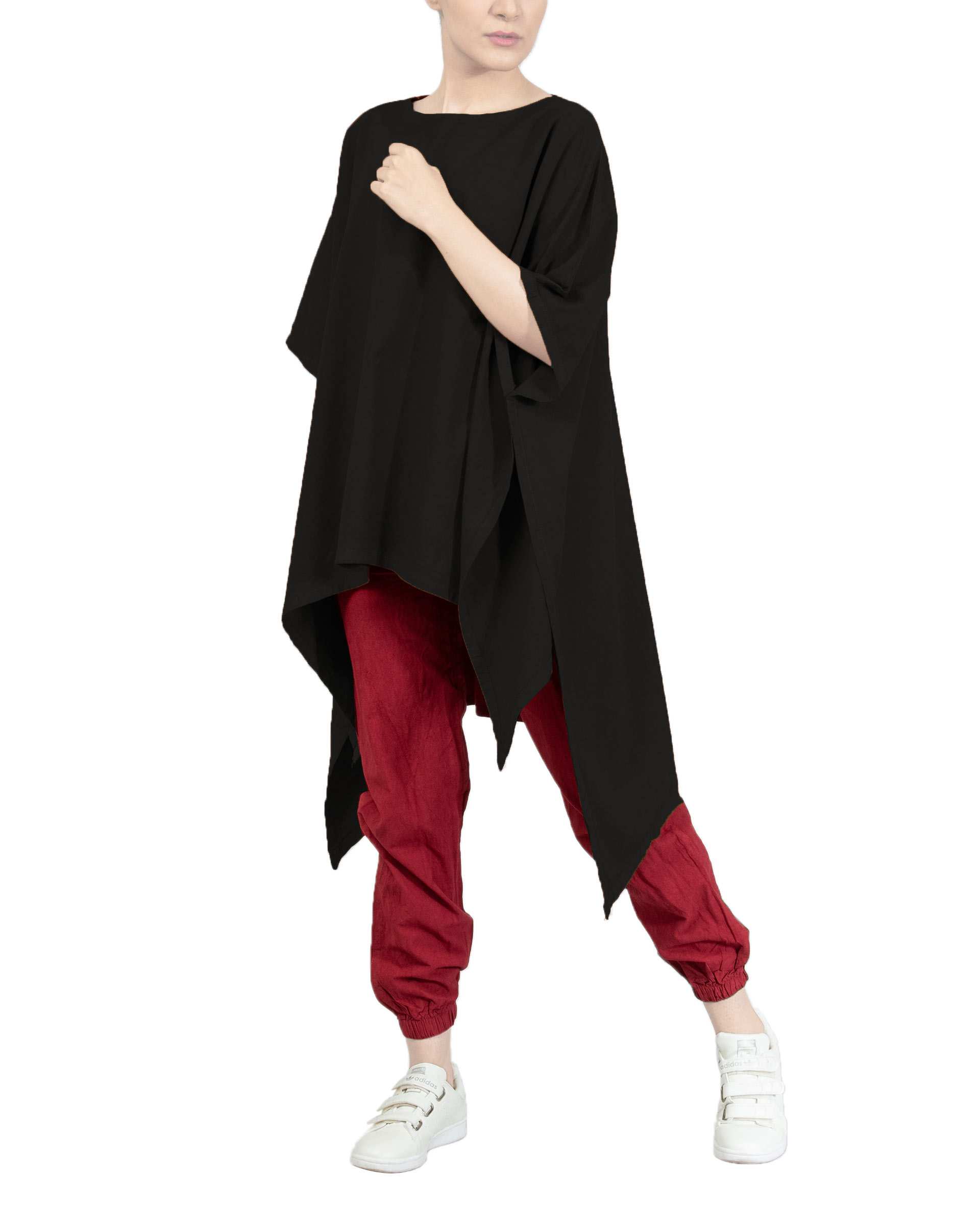 پانچو زنانه نخی ترنگ