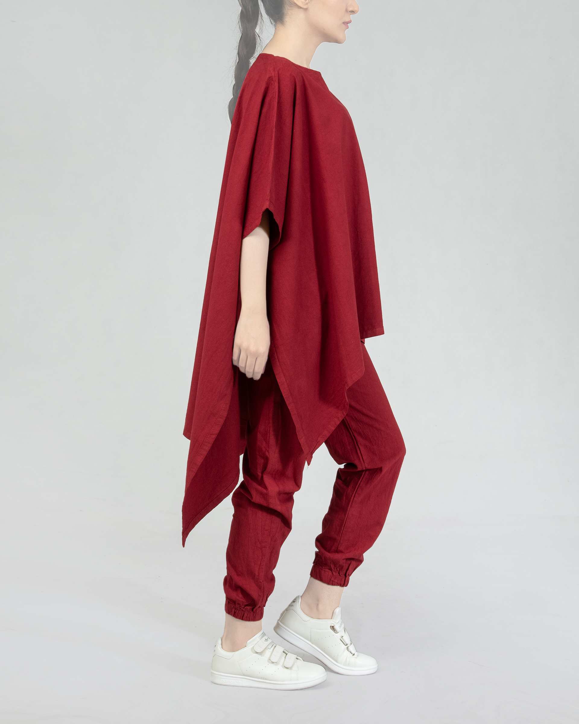 پانچو زنانه نخی ترنگ