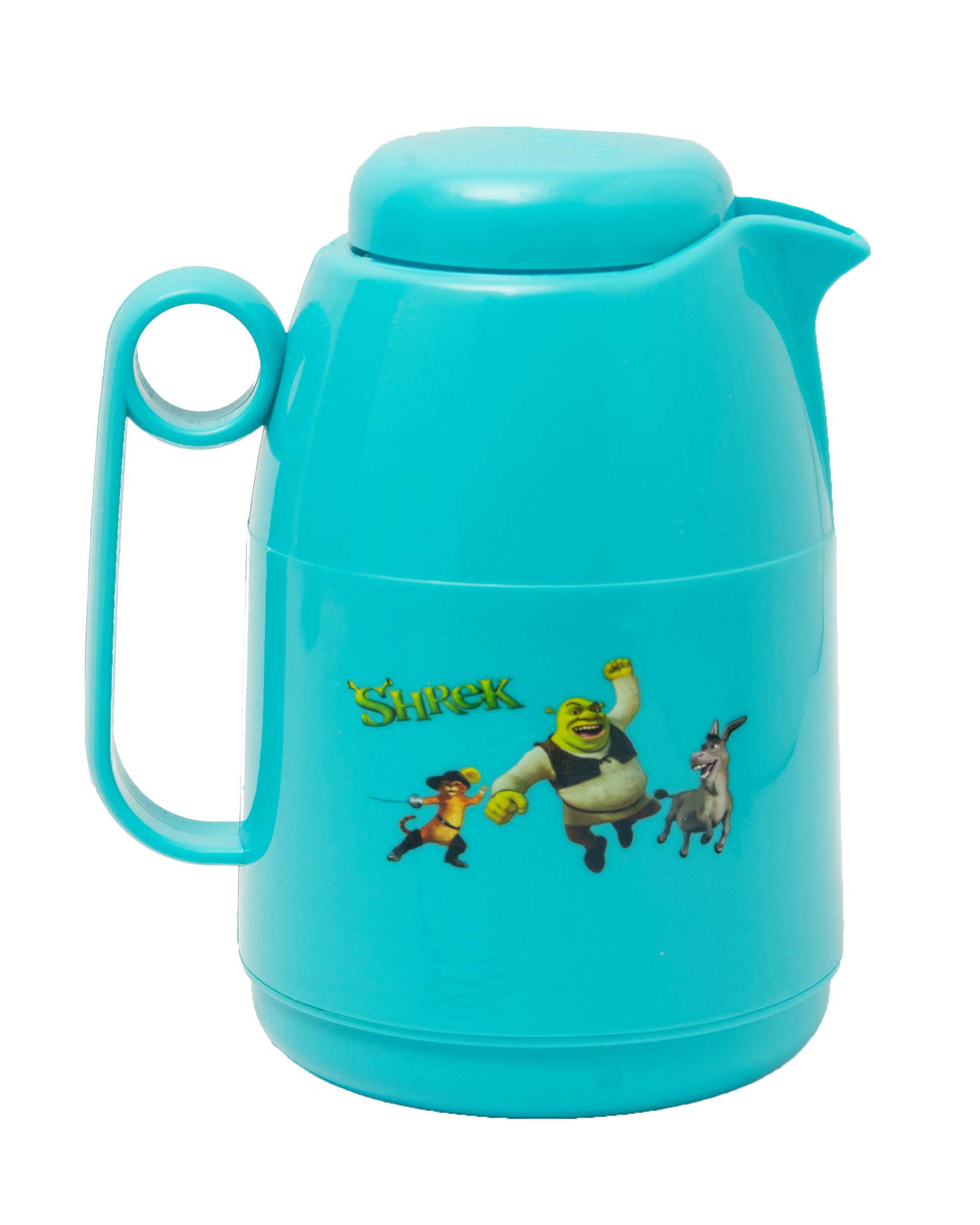 فلاسک بچگانه 0.5 لیتری طرح شرک آبی Tea Pot