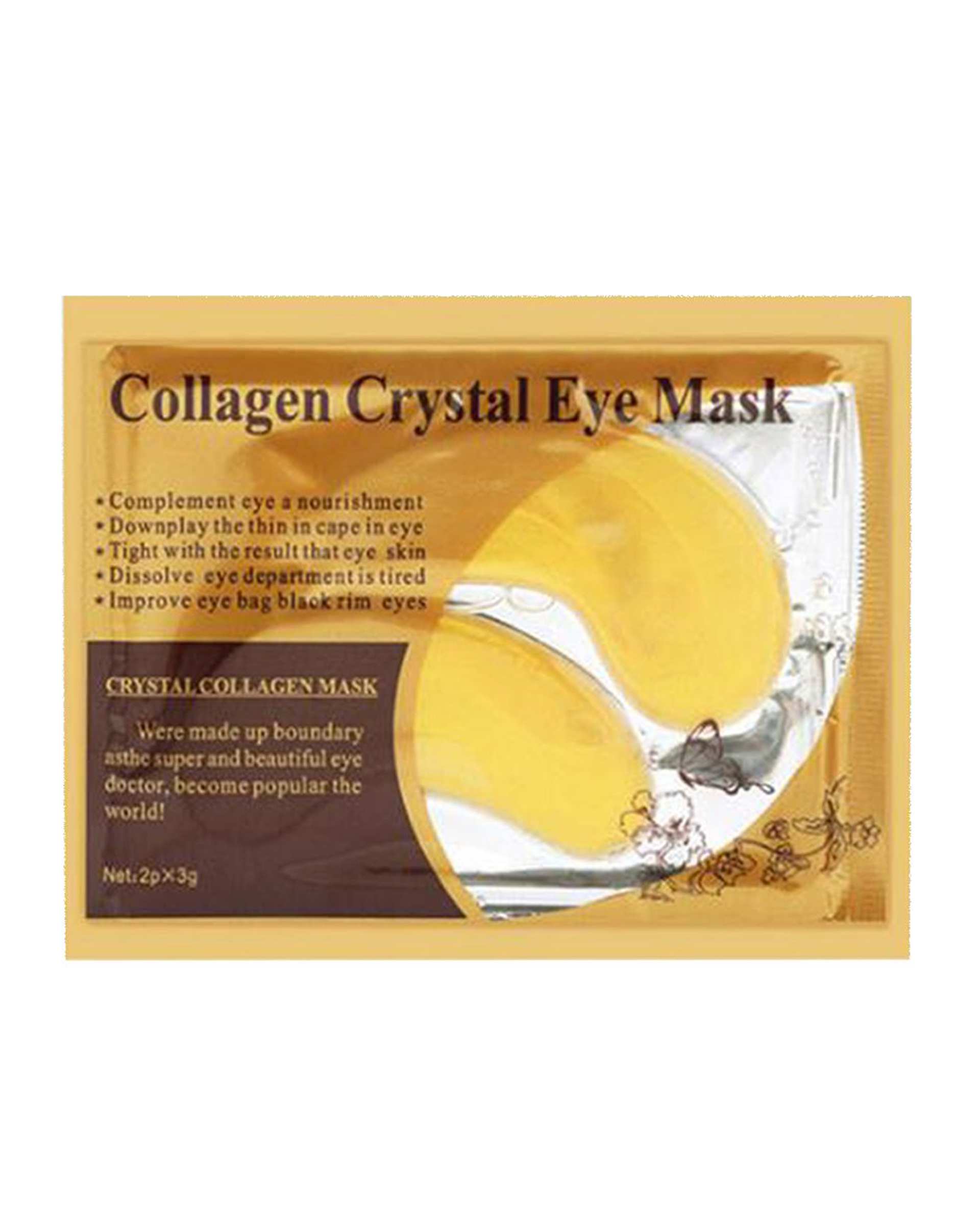 پچ زیر چشم کریستال حاوی کلاژن Collagen