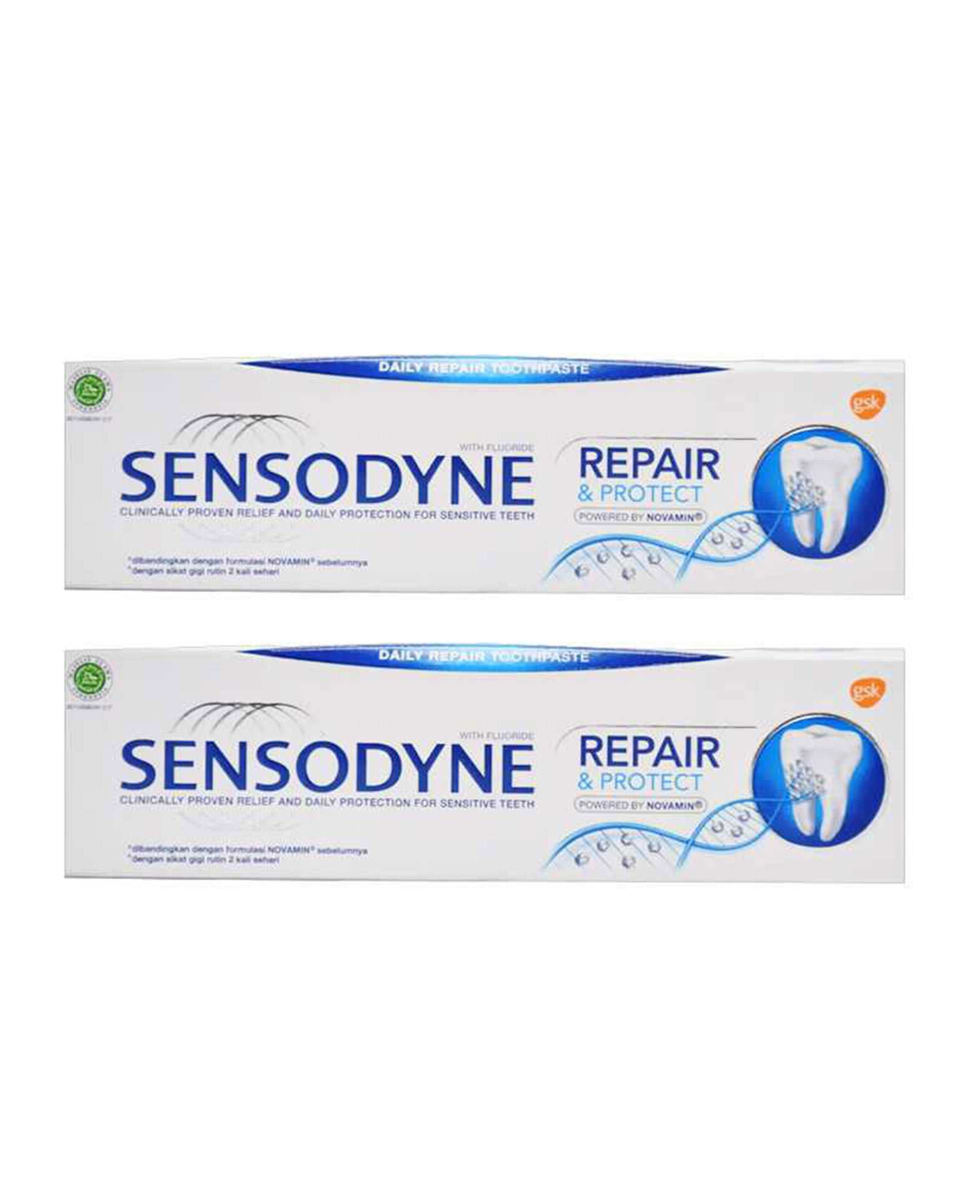 خمیر دندان سنسوداین Repair & Protect بسته 2 عددی