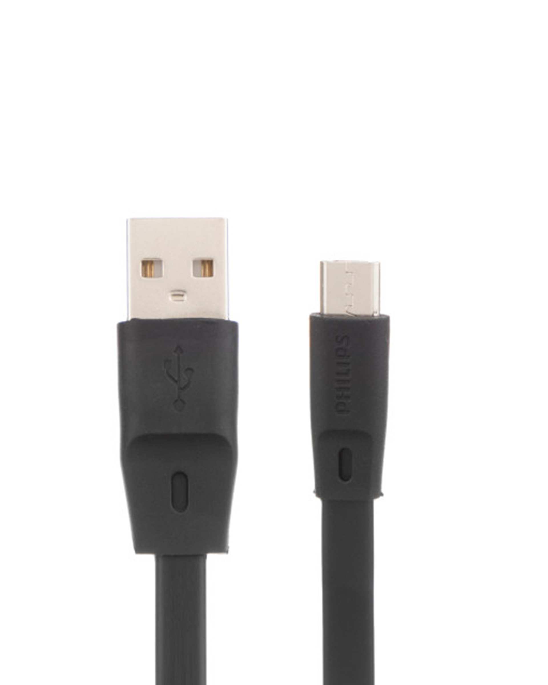 کابل تبدیل USB به MicroUSB مشکی فیلیپس مدل DLC2519 CB