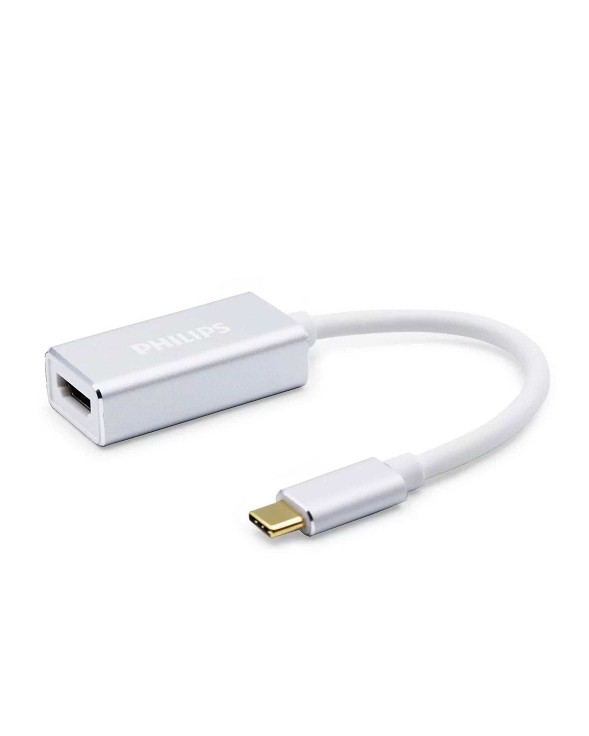 تبدیل USB-C به HDMI سفید فیلیپس مدل DLC9000C