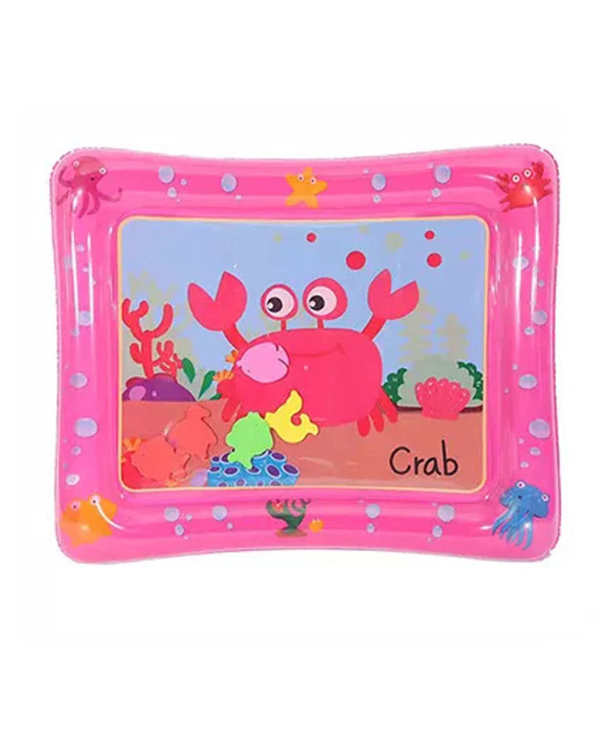 تشک بادی کودک مدل Crab صورتی فرد