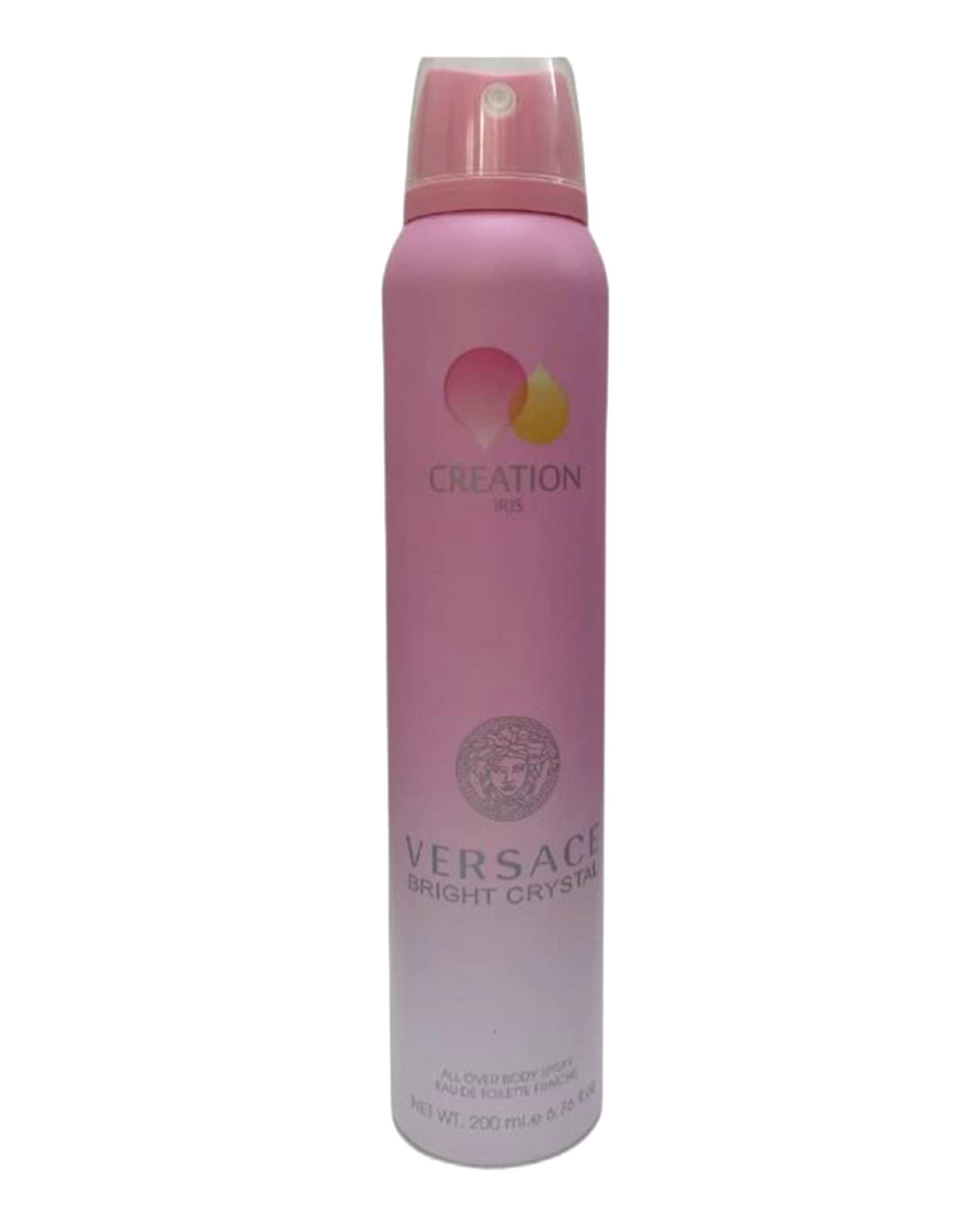 بادی اسپلش زنانه کریشن آیریس Creation Iris مدل 200ml Versace Bright Crystal