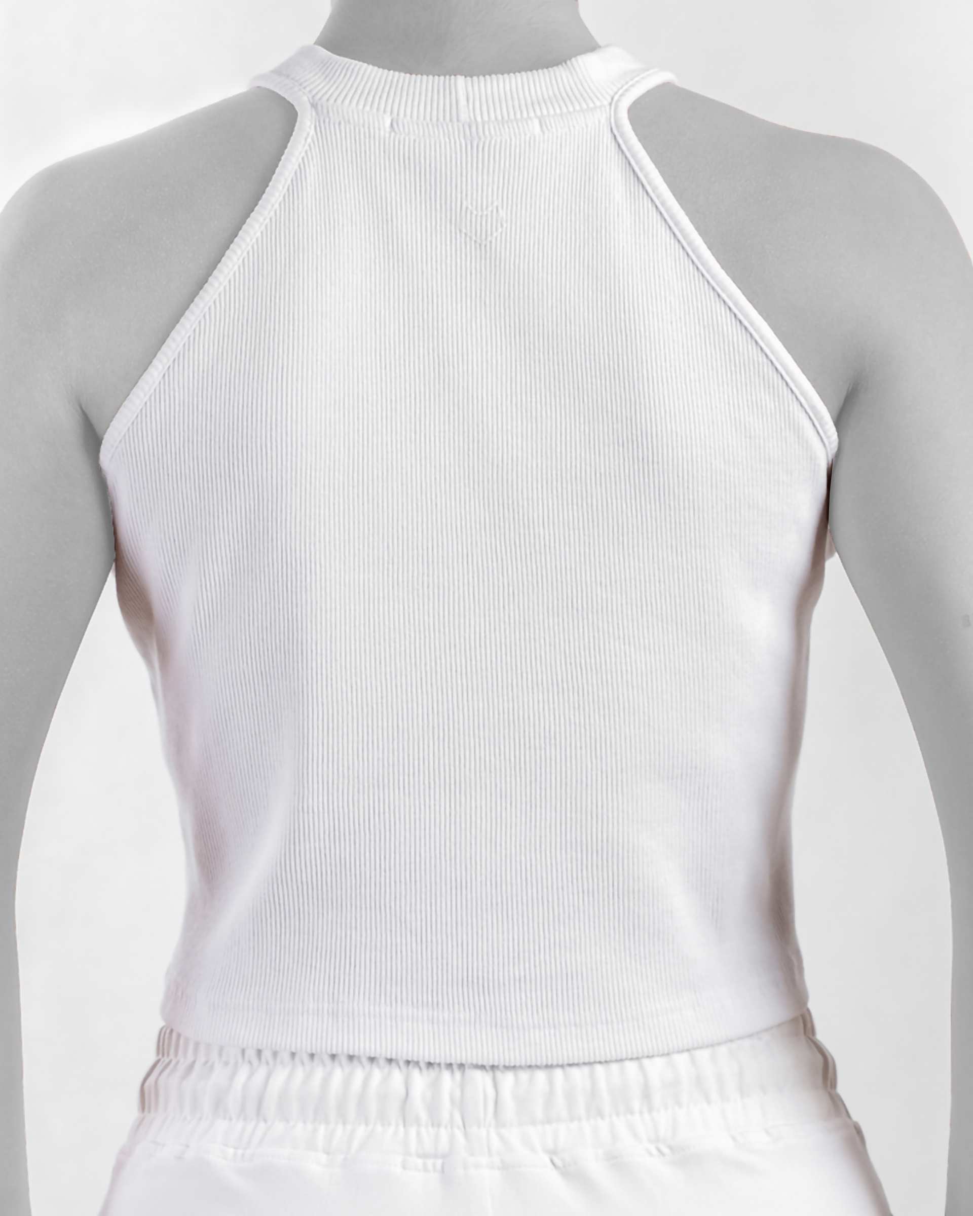 تاپ زنانه نیم تنه ورزشی یقه گرد  مل اند موژ Mel & Moj کد W07708-010