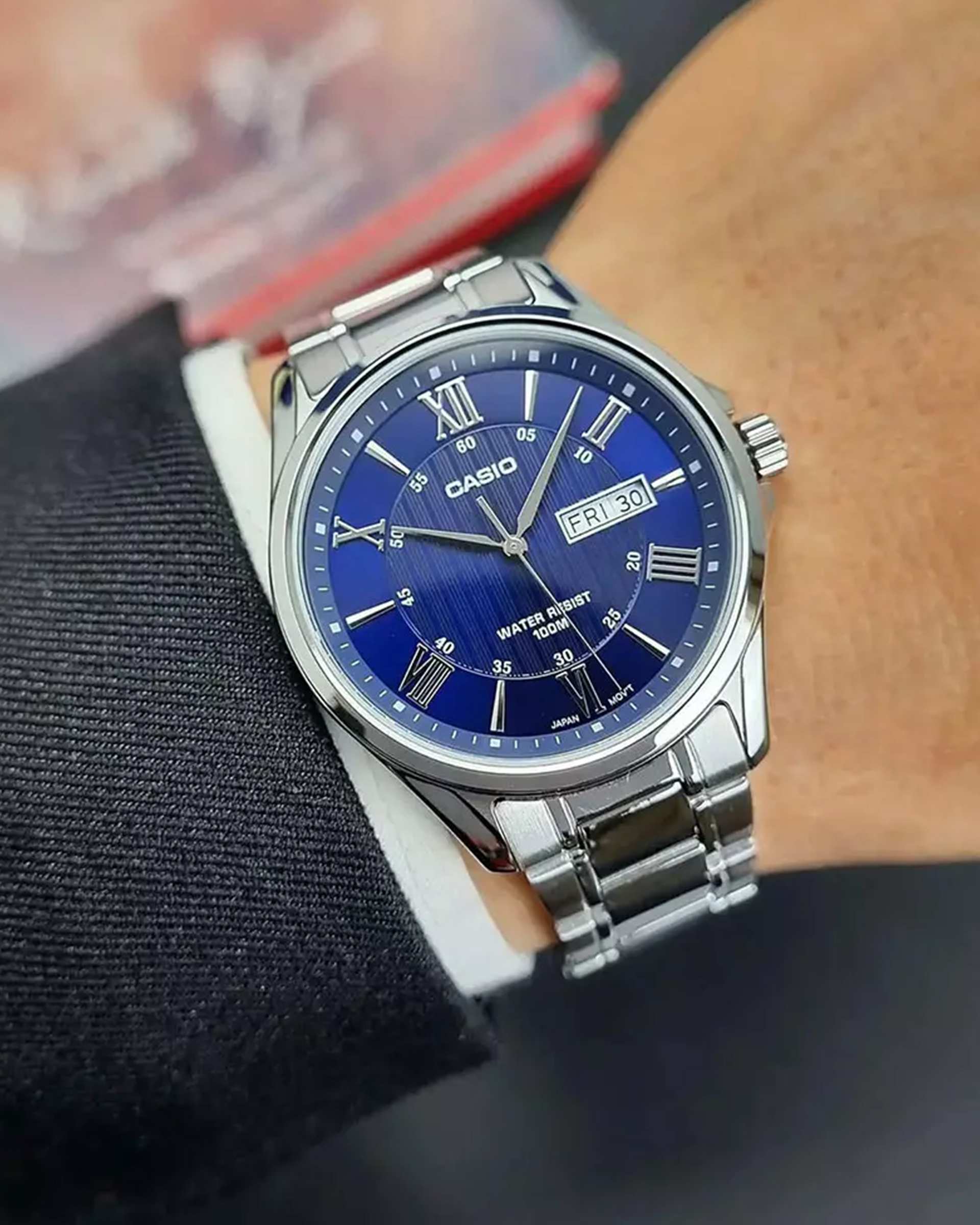 ساعت مچی مردانه عقربه ای کاسیو Casio مدل MTP-1384D-2A