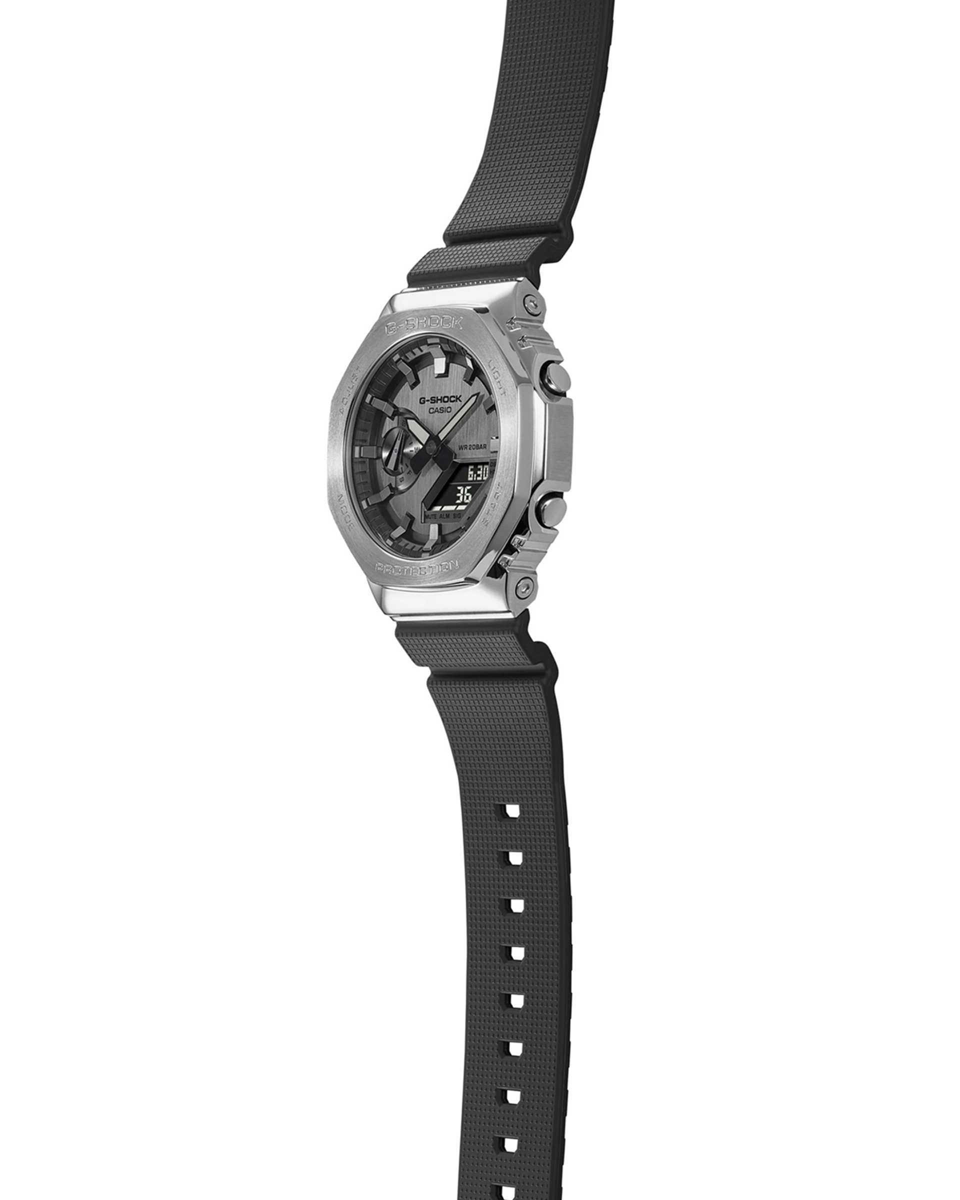 ساعت مچی مردانه عقربه ای دیجیتال G-SHOCK کاسیو Casio مدل GM-2100-1ADR