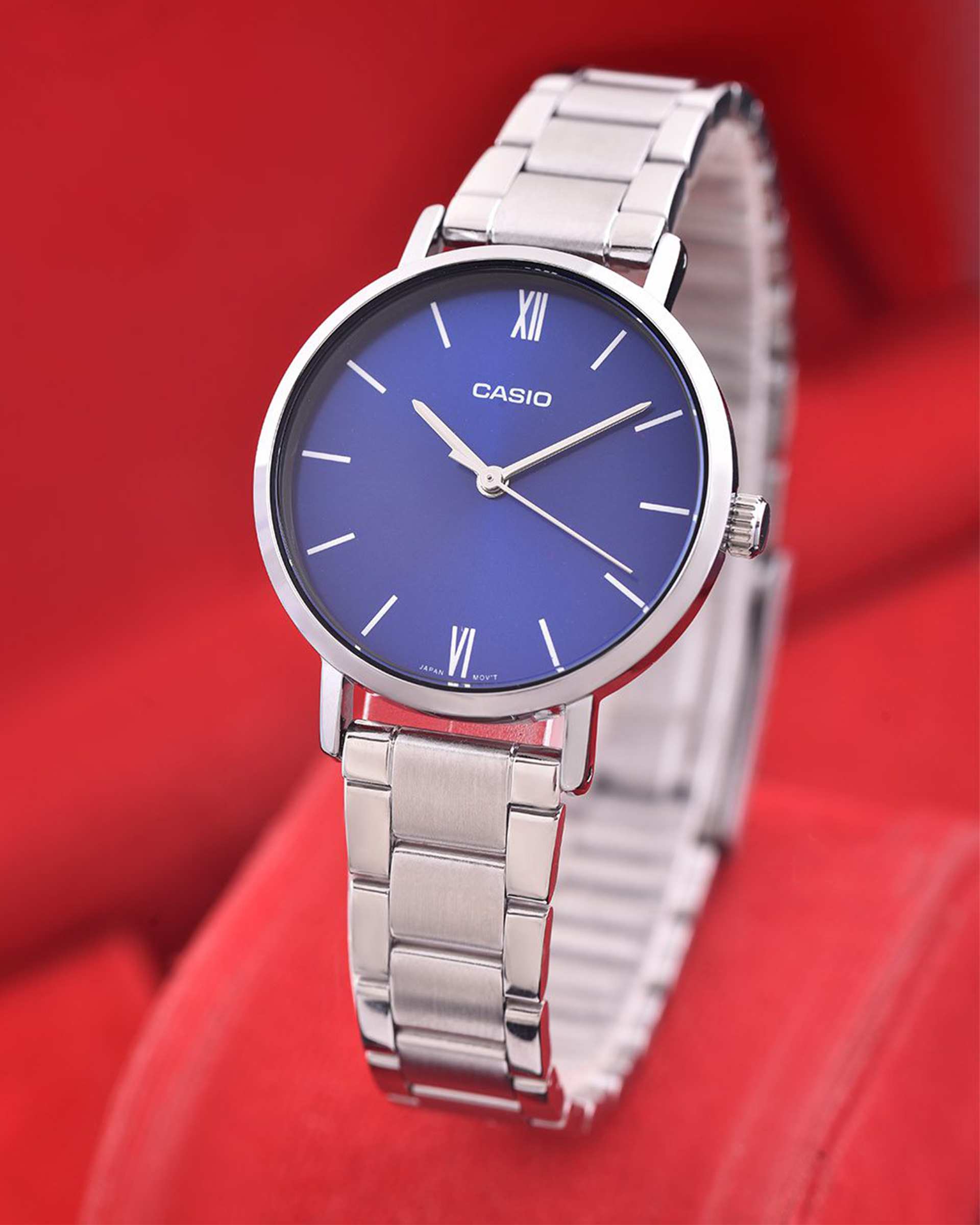 ساعت مچی زنانه عقربه ای کاسیو Casio مدل LTP-VT02D-2AUDF