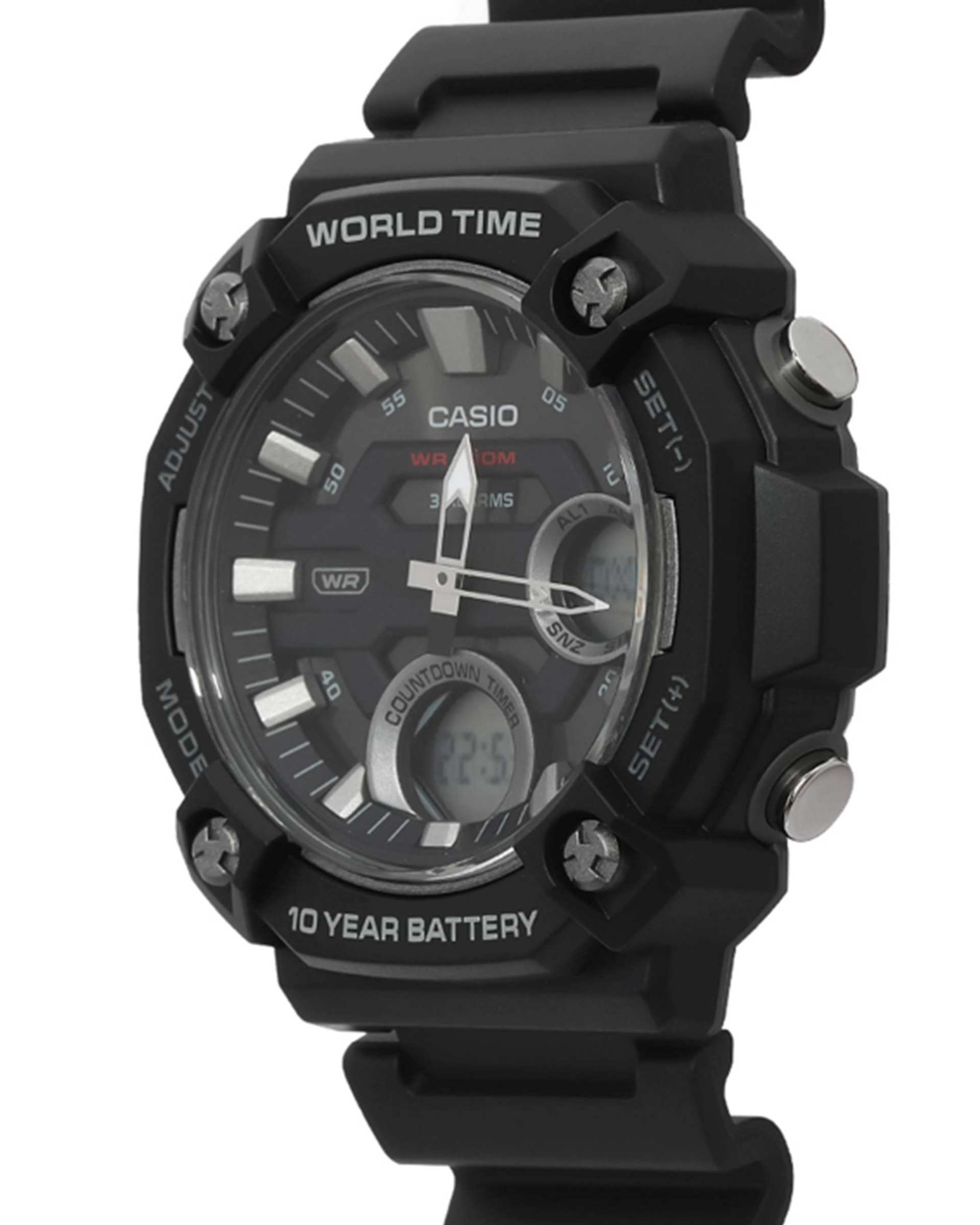 ساعت مچی مردانه عقربه ای دیجیتال کاسیو Casio مدل AEQ-120W-1AVDF
