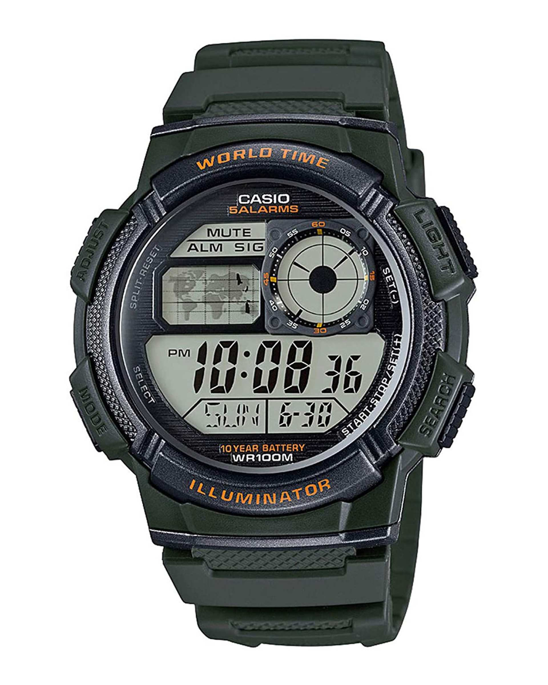 ساعت مچی مردانه دیجیتال کاسیو Casio مدل AE-1000W-3AVDF