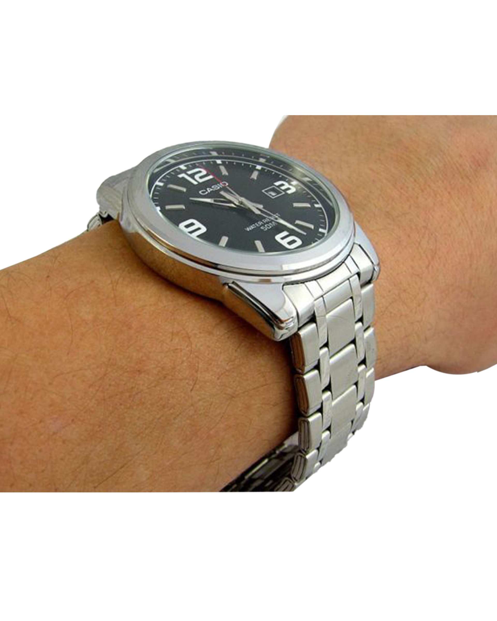 ساعت مچی مردانه عقربه ای کاسیو Casio مدل MTP-1314D-1AVDF