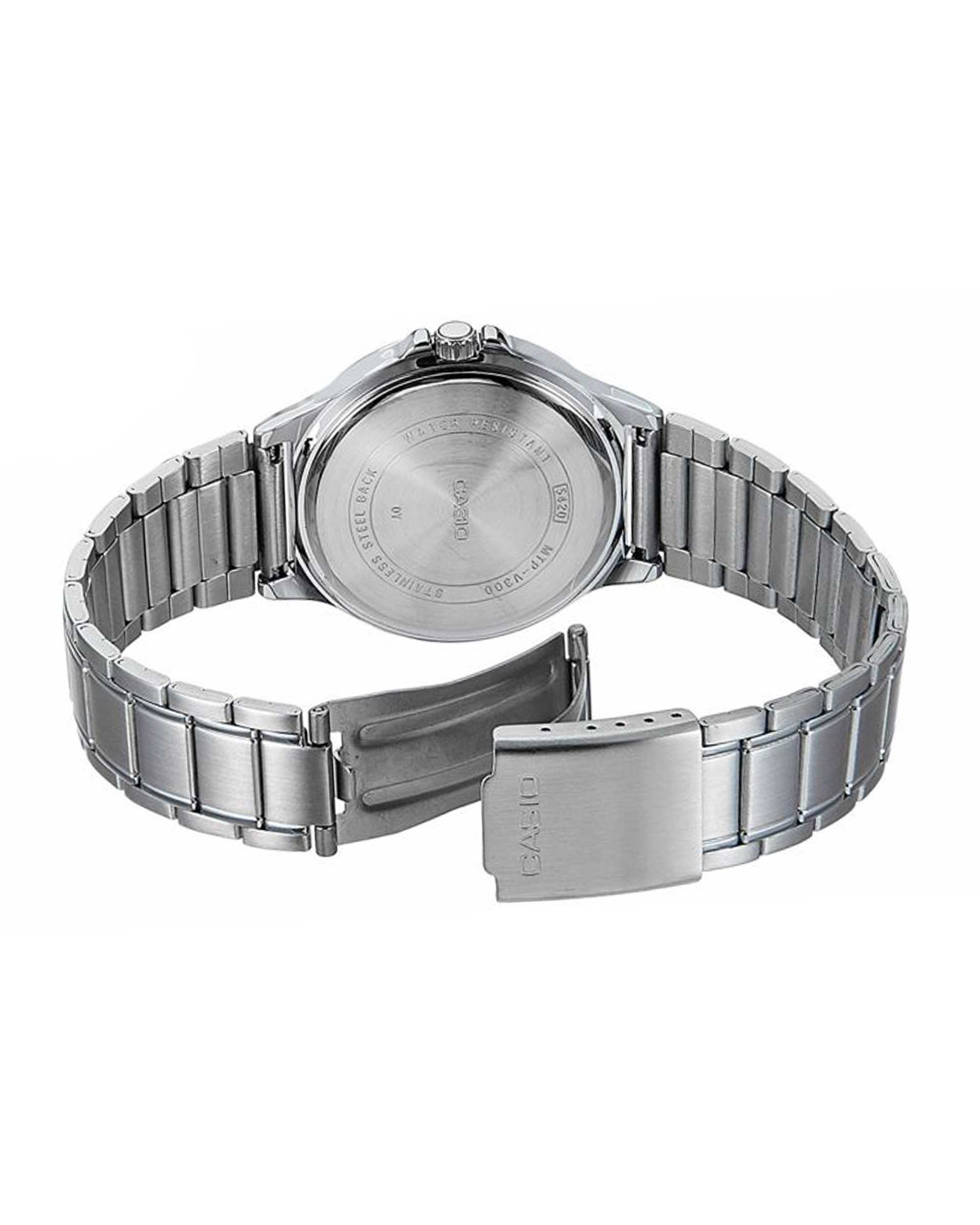 ساعت مچی مردانه عقربه ای کاسیو Casio مدل MTP-V300D-1AUDF