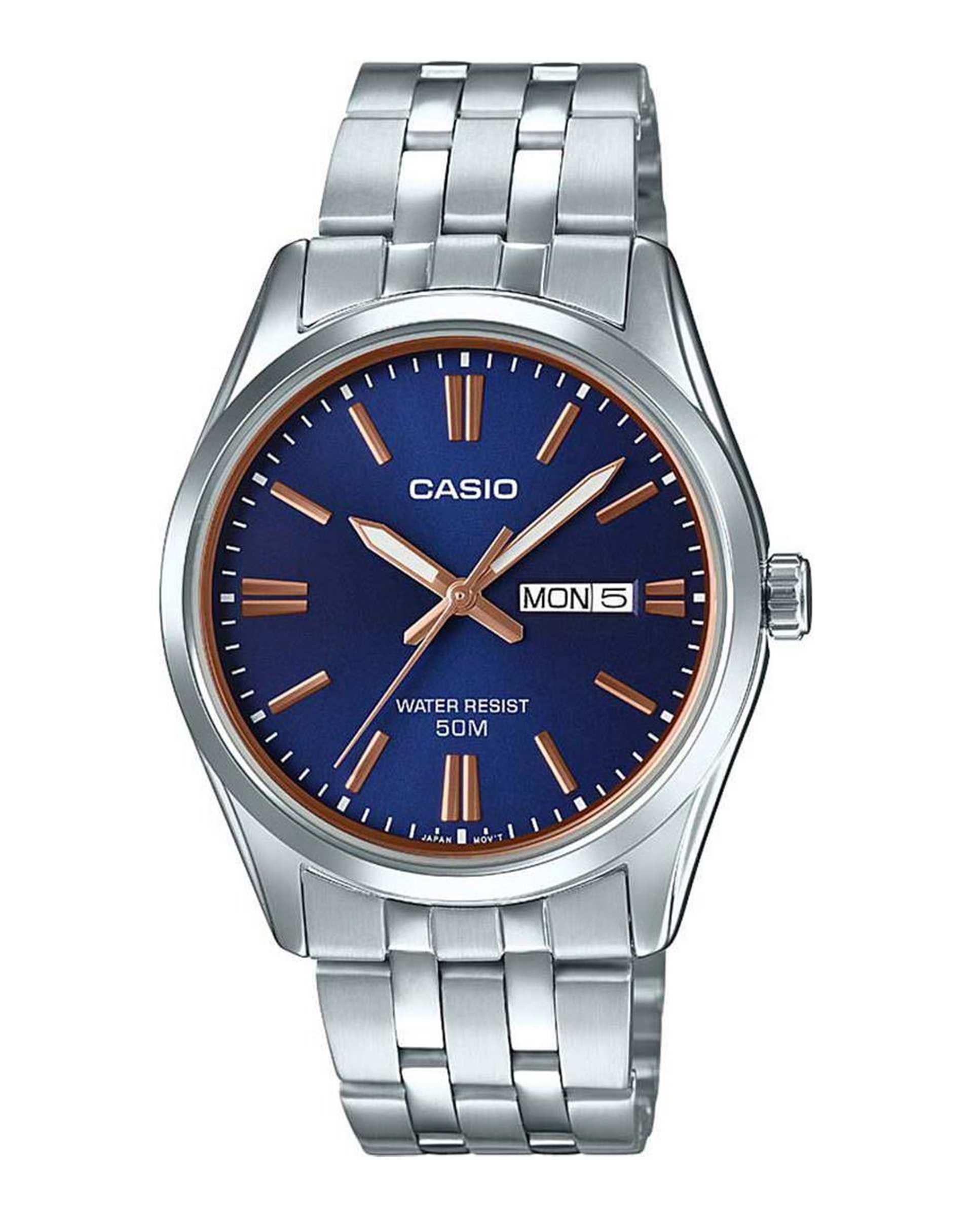 ساعت مچی مردانه عقربه ای کاسیو Casio مدل MTP-1335D-2A2