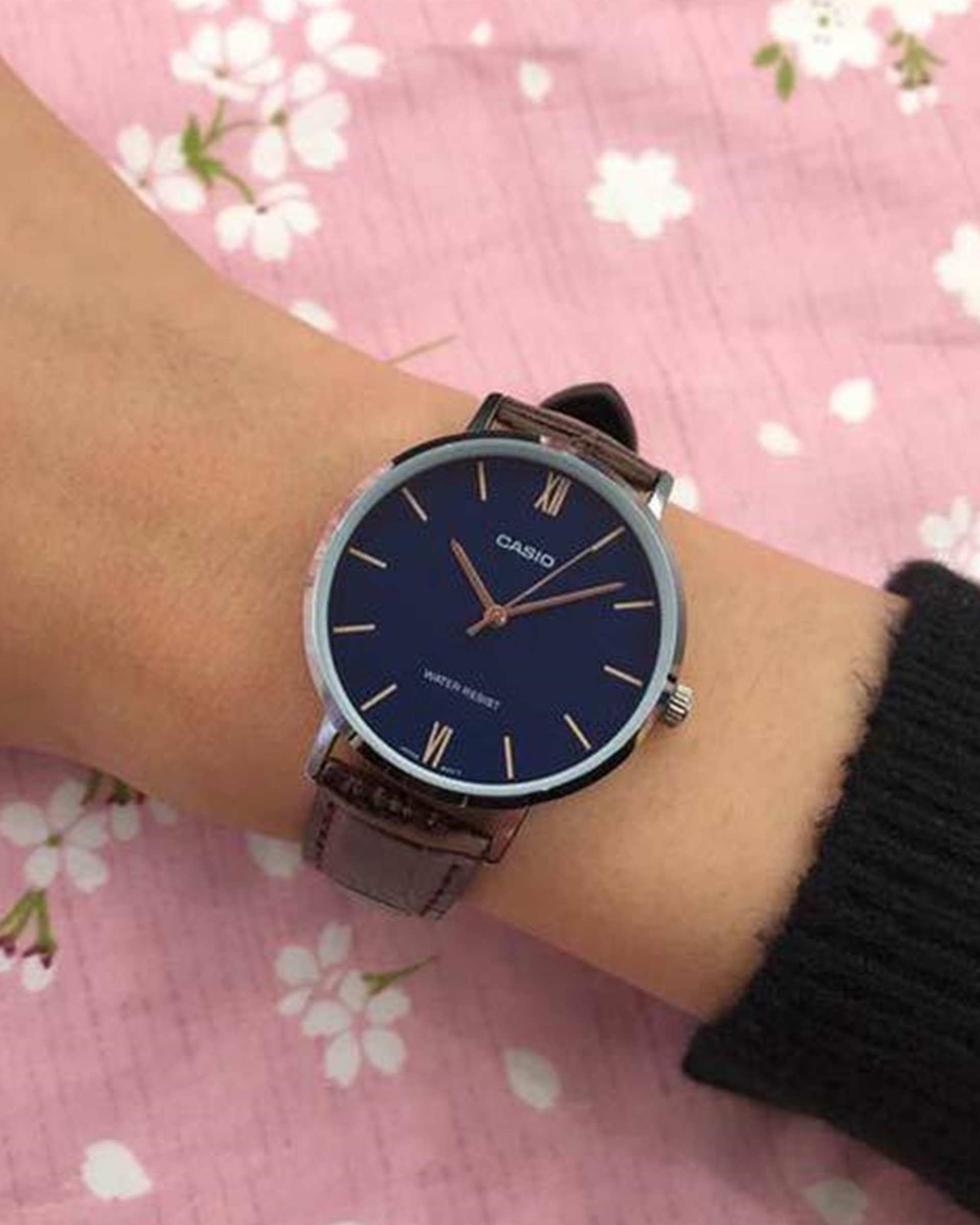 ساعت مچی زنانه عقربه ای کاسیو Casio مدل LTP-VT01L-2BUDF