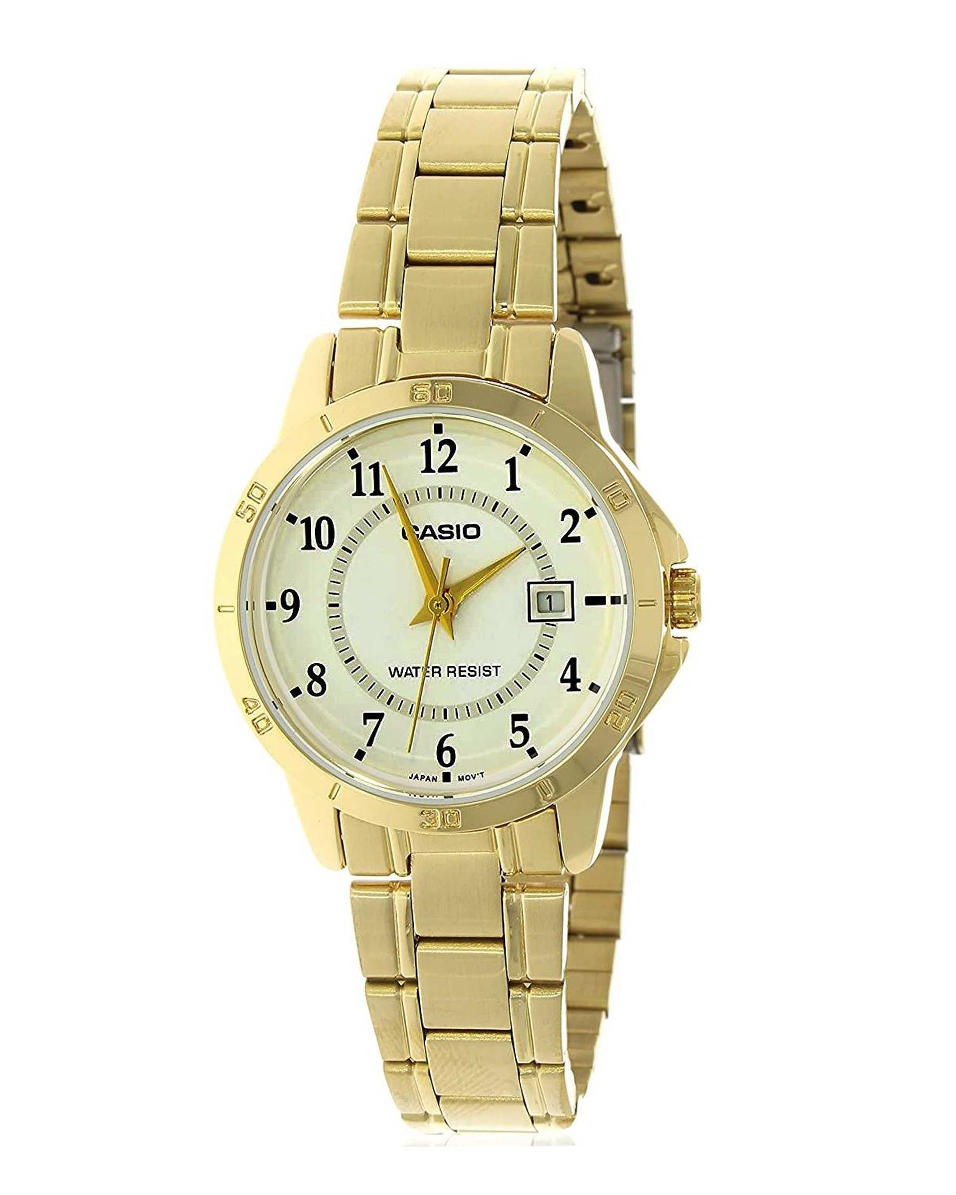 ساعت مچی زنانه عقربه ای کاسیو Casio مدل LTP-V004G-7BUDF