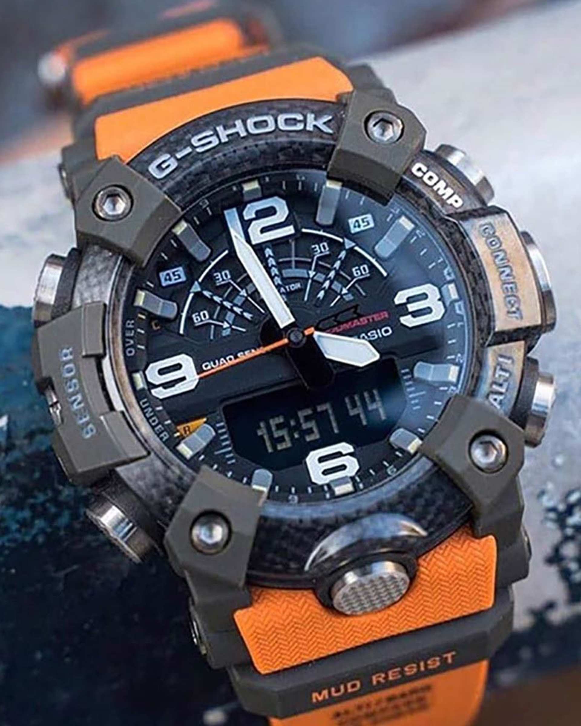 ساعت مچی مردانه عقربه ای کاسیو Casio مدل GG-B100-1A9DR