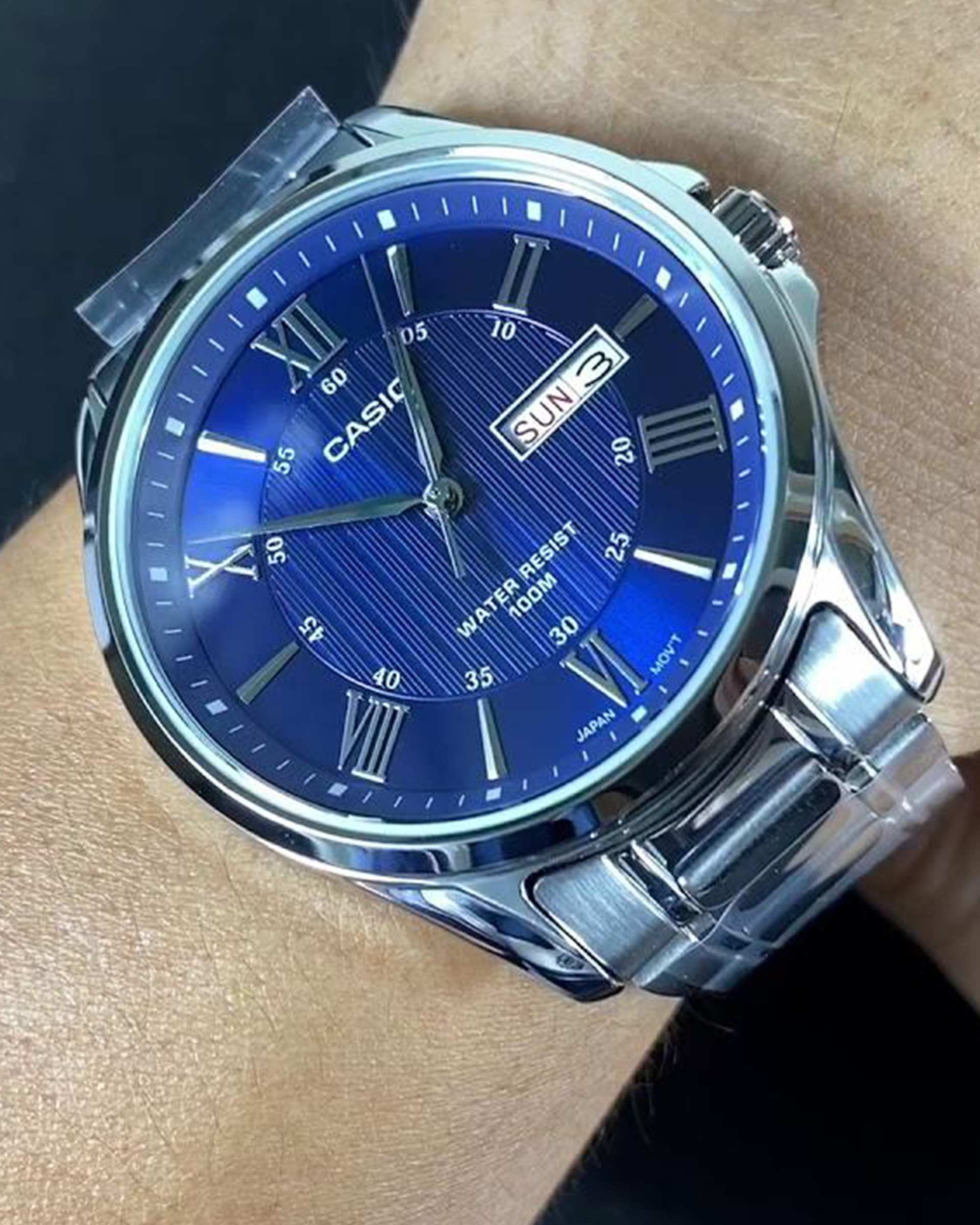 ساعت مچی مردانه عقربه ای کاسیو Casio مدل MTP-1384D-2AVDF