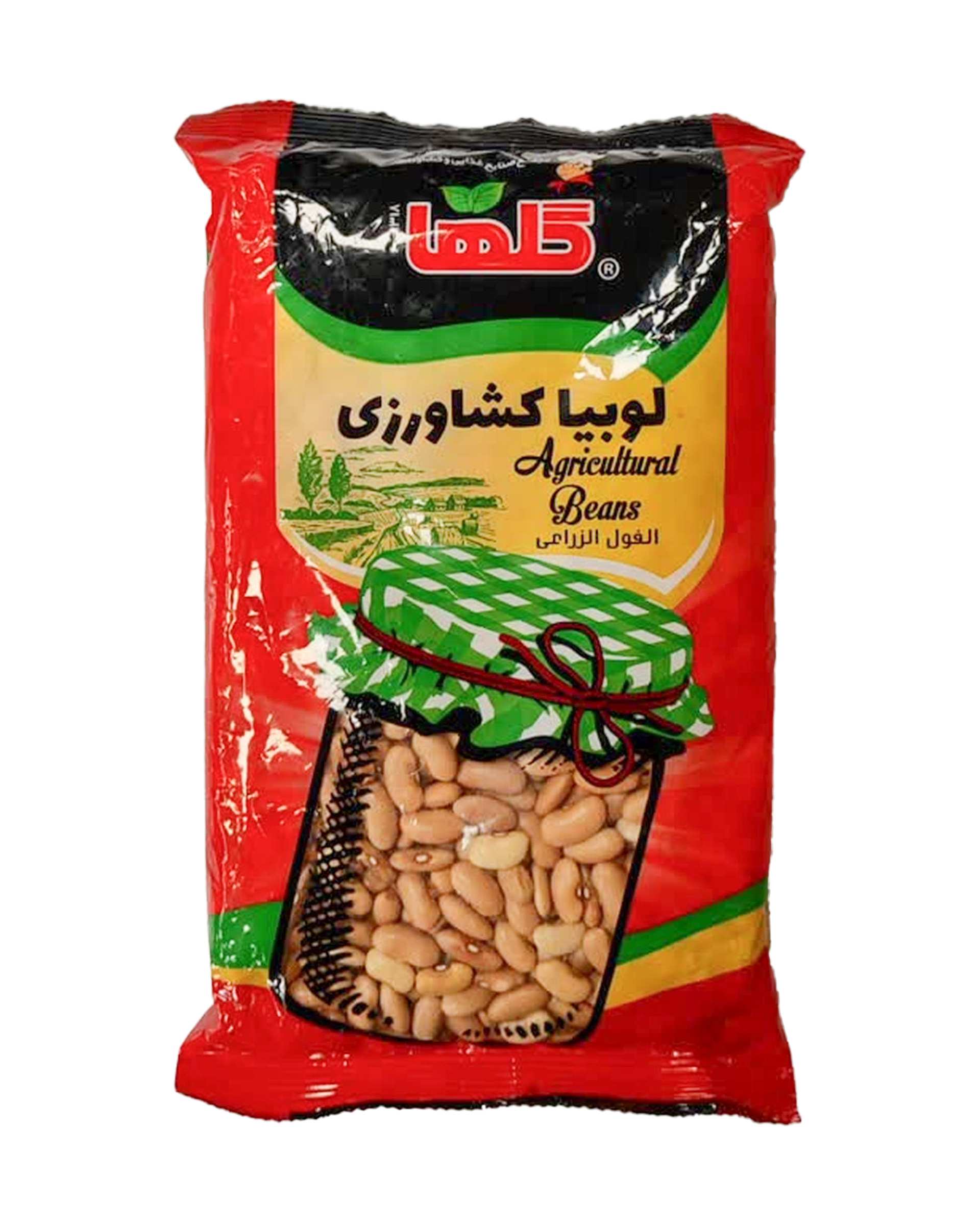 لوبیا کشاوزی (باقلا رشتی) گلها 400 گرم