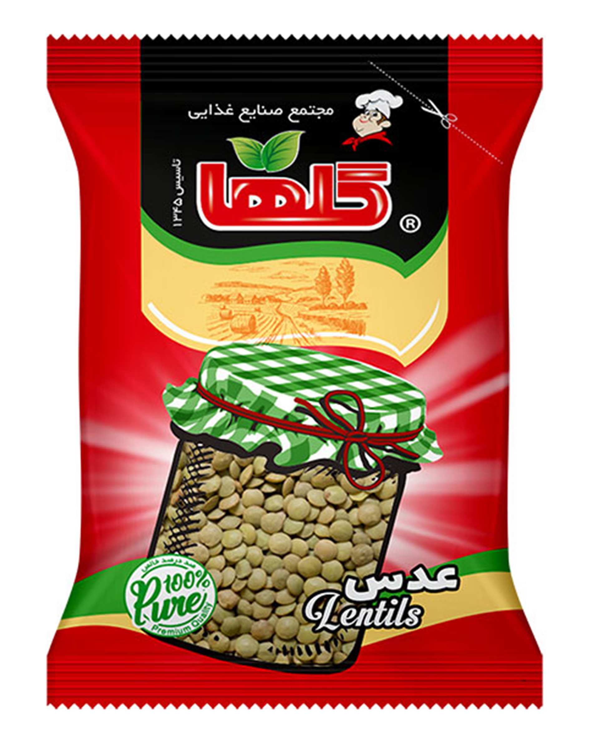 عدس گلها 700 گرم