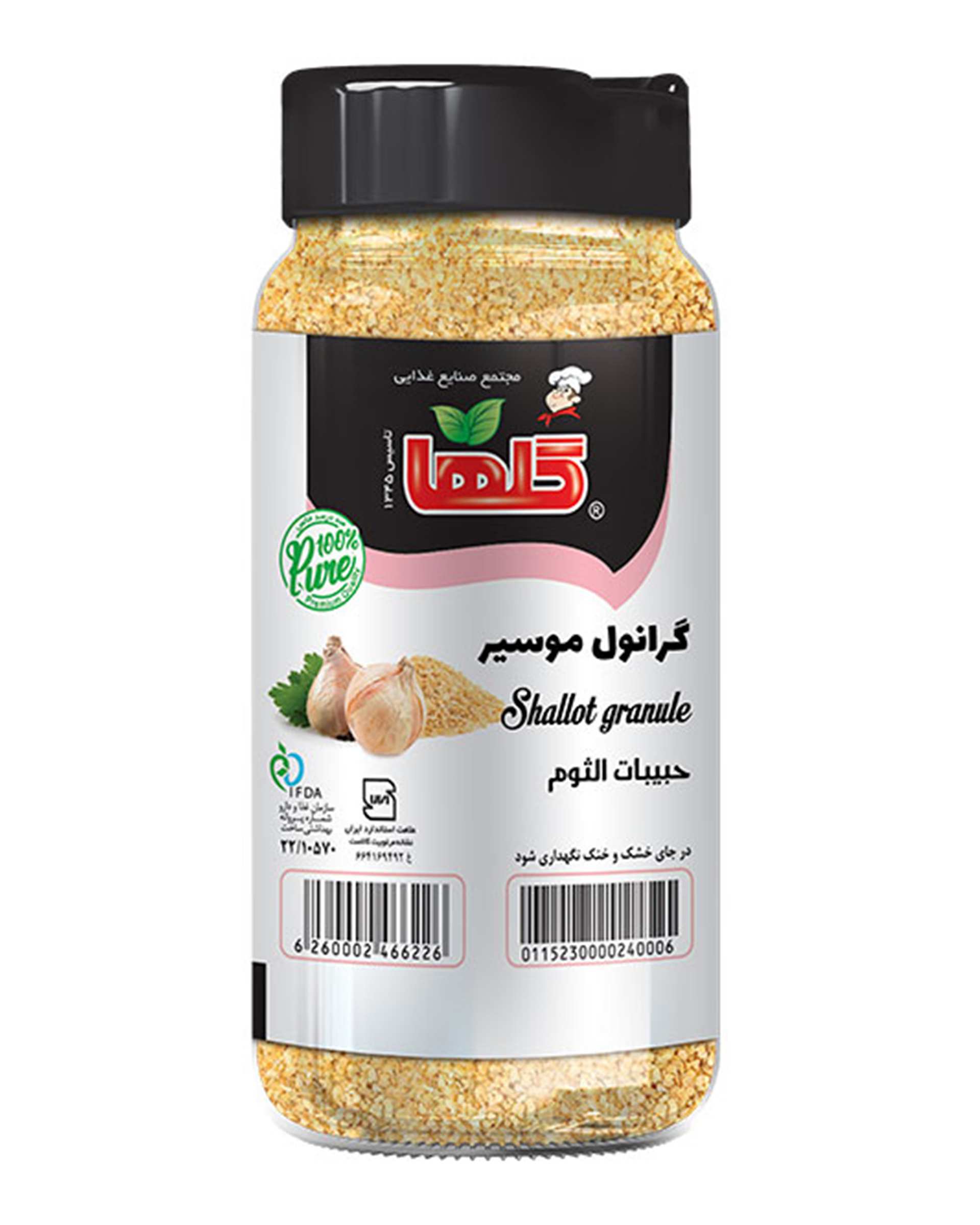 گرانول موسیر گلها 100 گرم