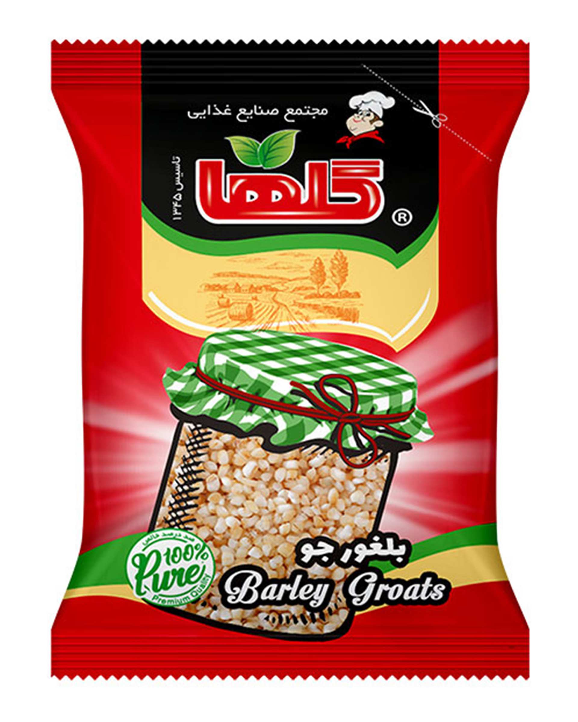 بلغور جو گلها 900 گرم