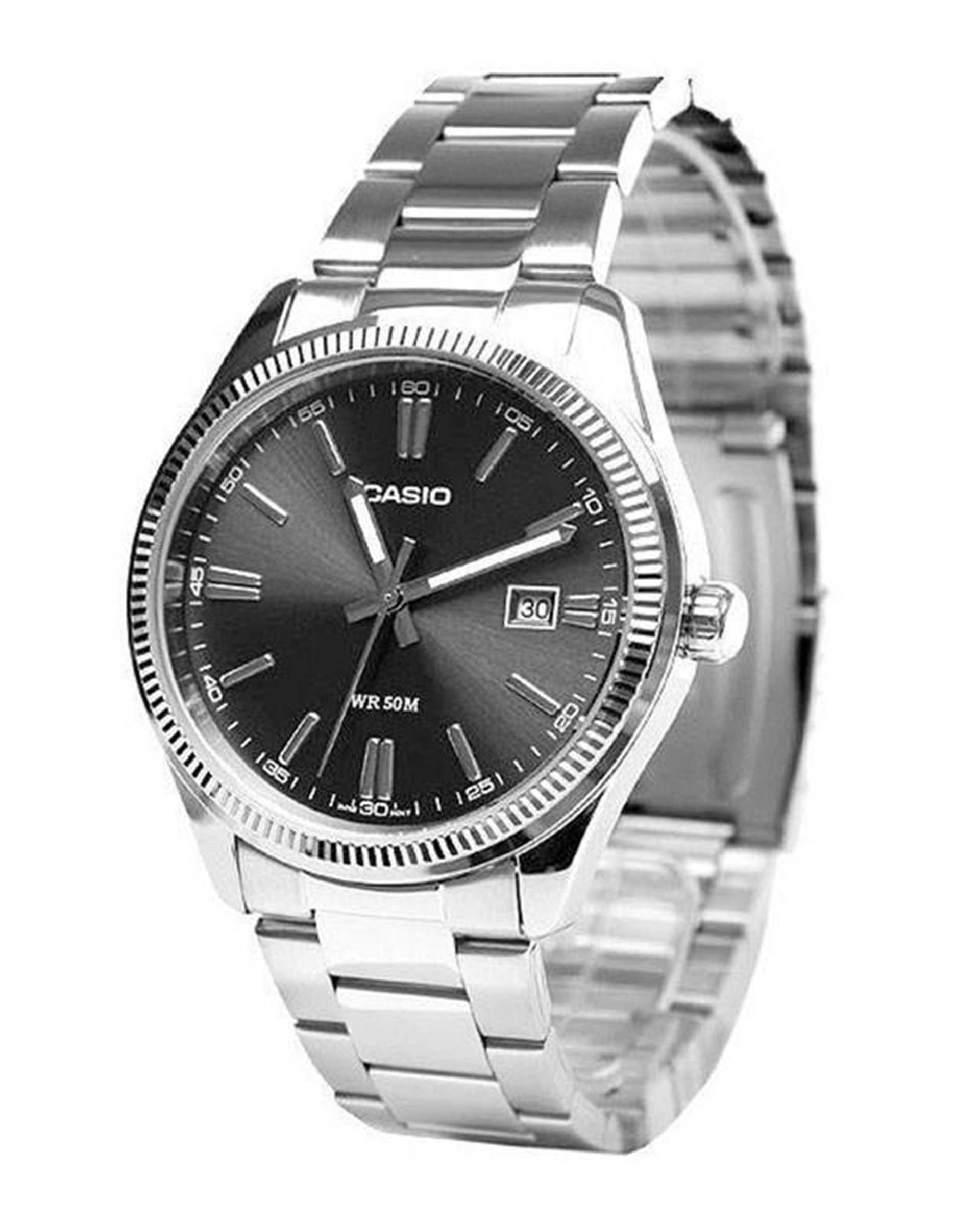 ساعت مچی مردانه عقربه ای کاسیو Casio مدل MTP-1302D-1A1VDF