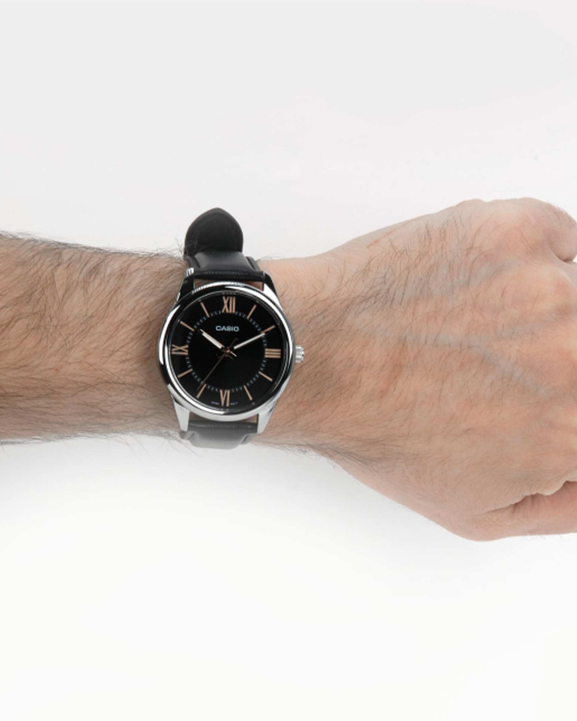 ساعت مچی مردانه عقربه ای کاسیو Casio مدل MTP-V005D-1B5UDF