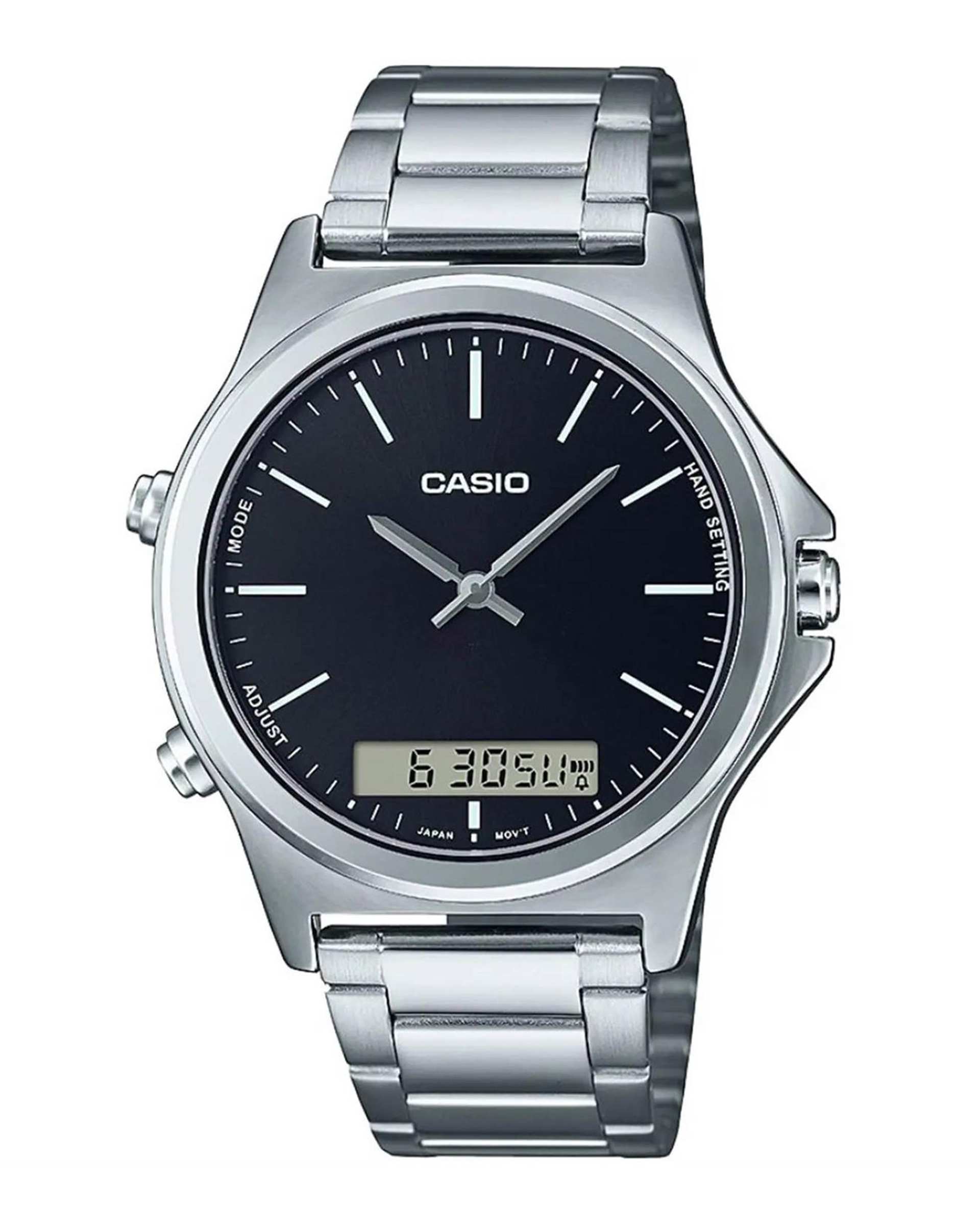 ساعت مچی مردانه عقربه ای دیجیتال کاسیو Casio مدل MTP-VC01D-1EUDF