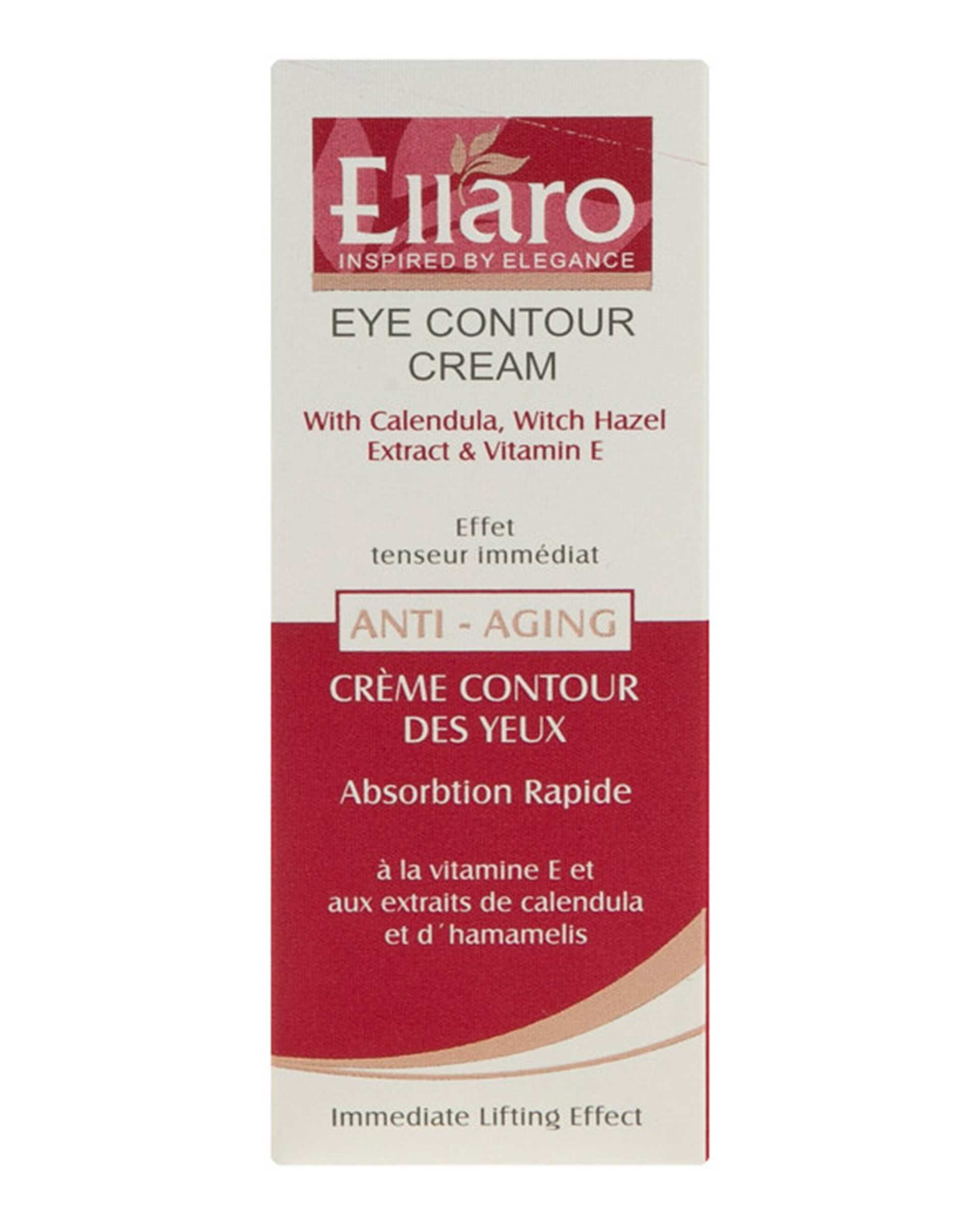 کرم دور چشم ضد چروک الارو Ellaro مدل Anti Aging حجم 20ml