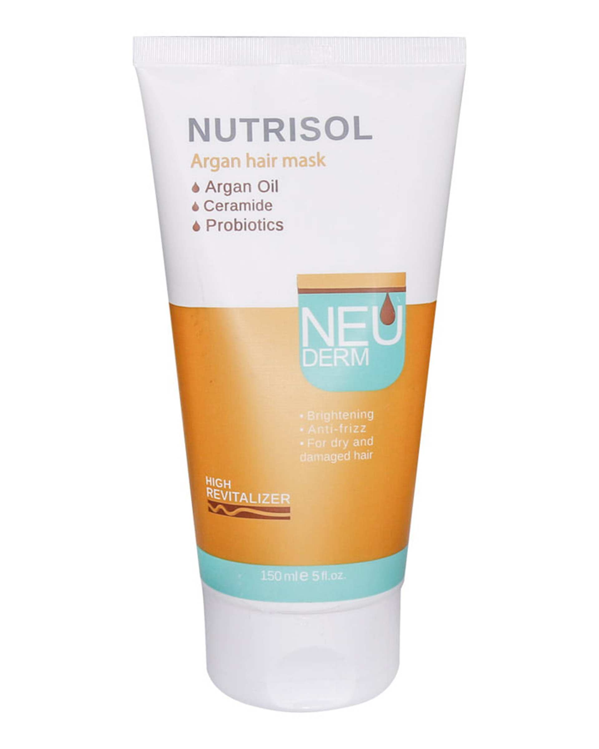 پک مراقبت از مو نئودرم Neuderm مدل Nutrisol حاوی روغن آرگان بسته 4 عددی