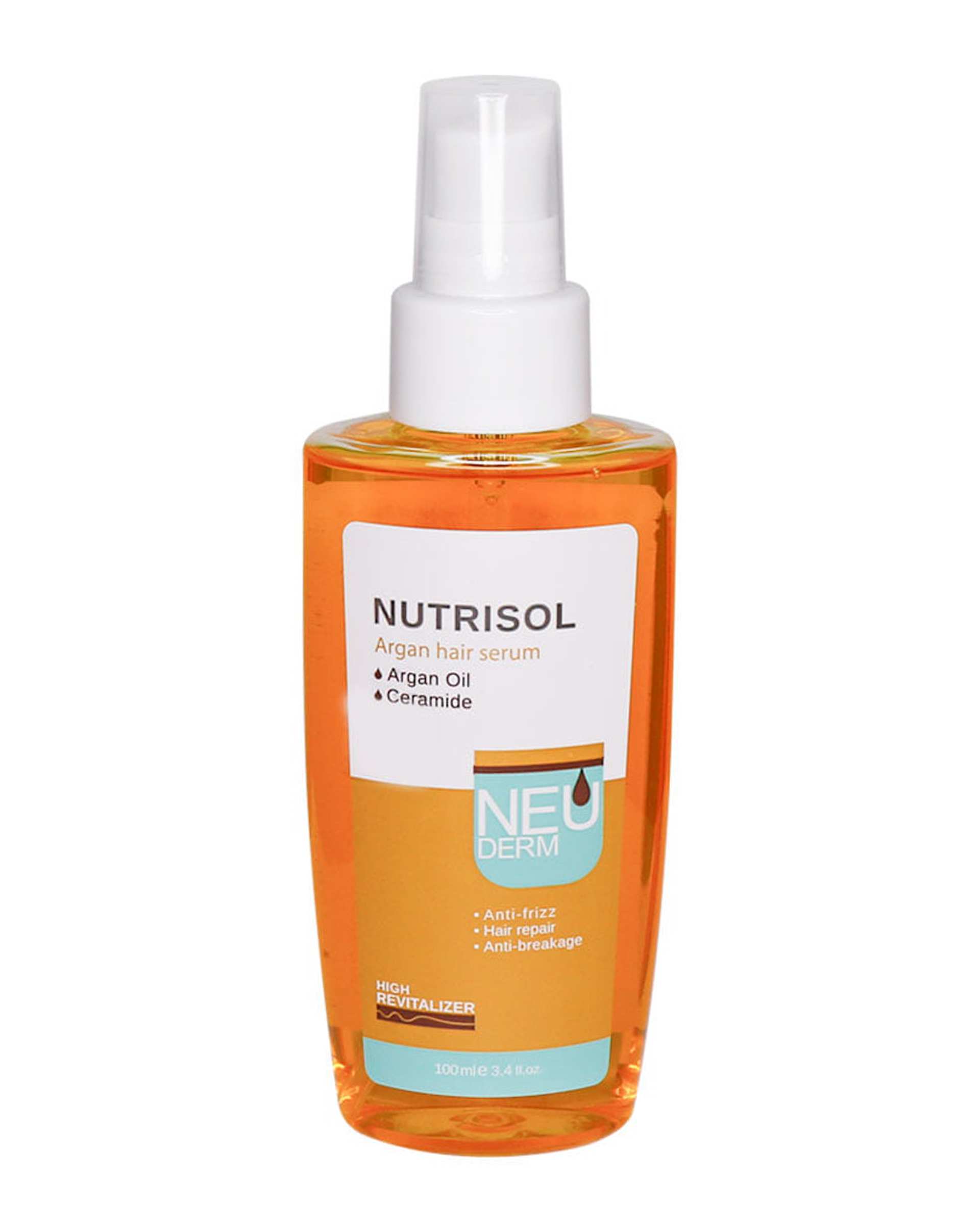 پک مراقبت از مو نئودرم Neuderm مدل Nutrisol حاوی روغن آرگان بسته 4 عددی
