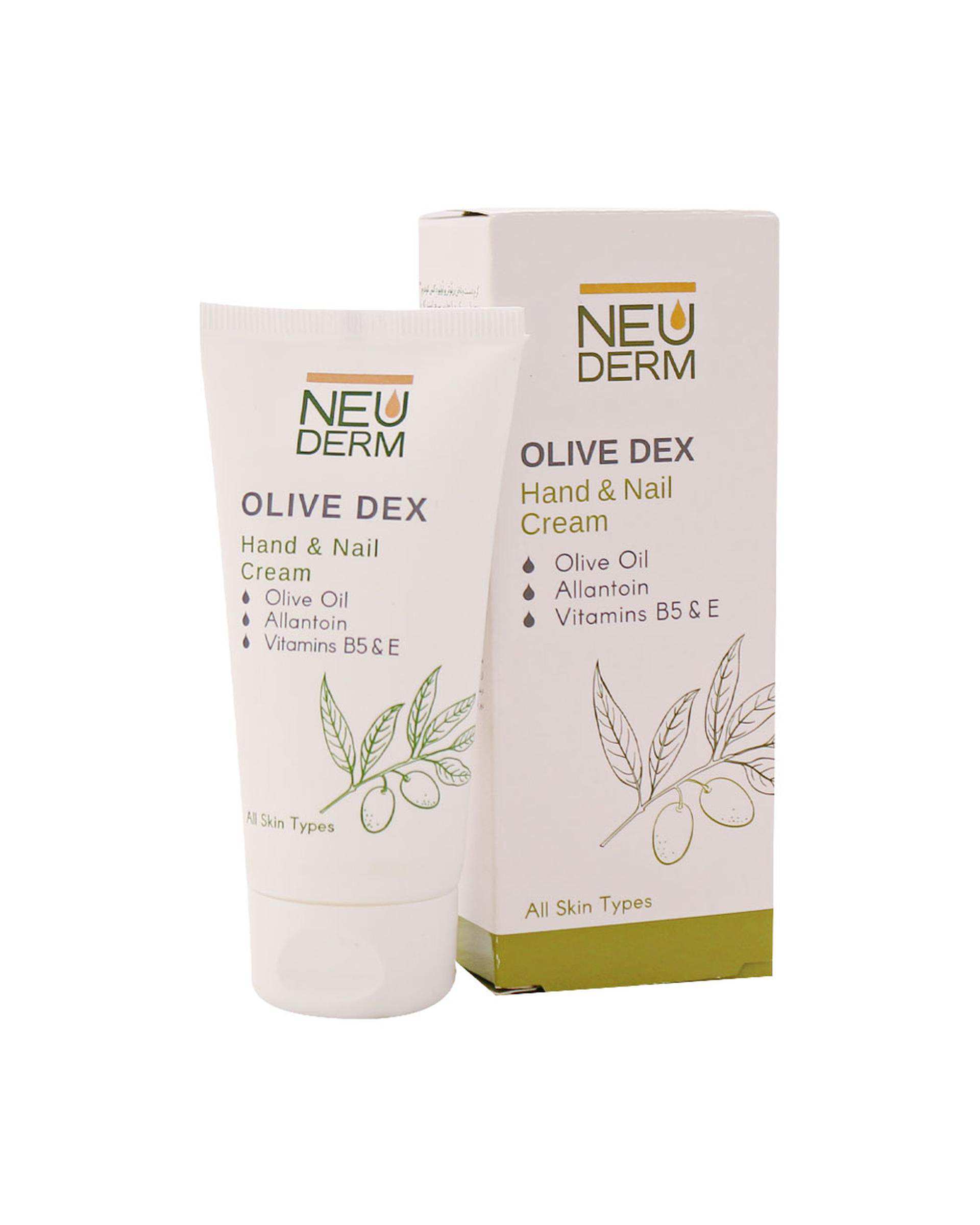 کرم دست و ناخن نئودرم Neuderm مدل Olive Dex حجم 50ml