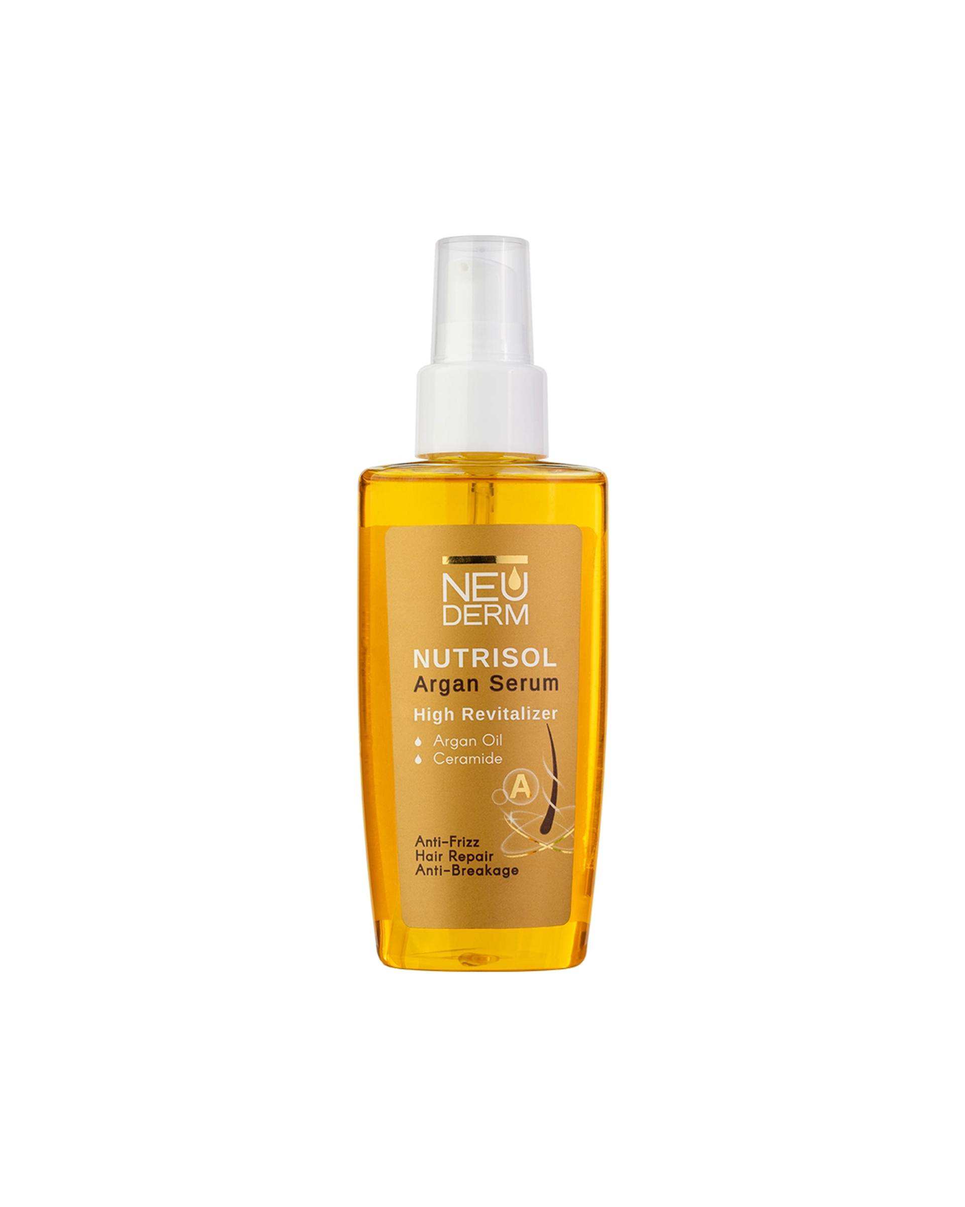 سرم مو آرگان نئودرم Neuderm مدل Nutrisol Argan حجم 100ml