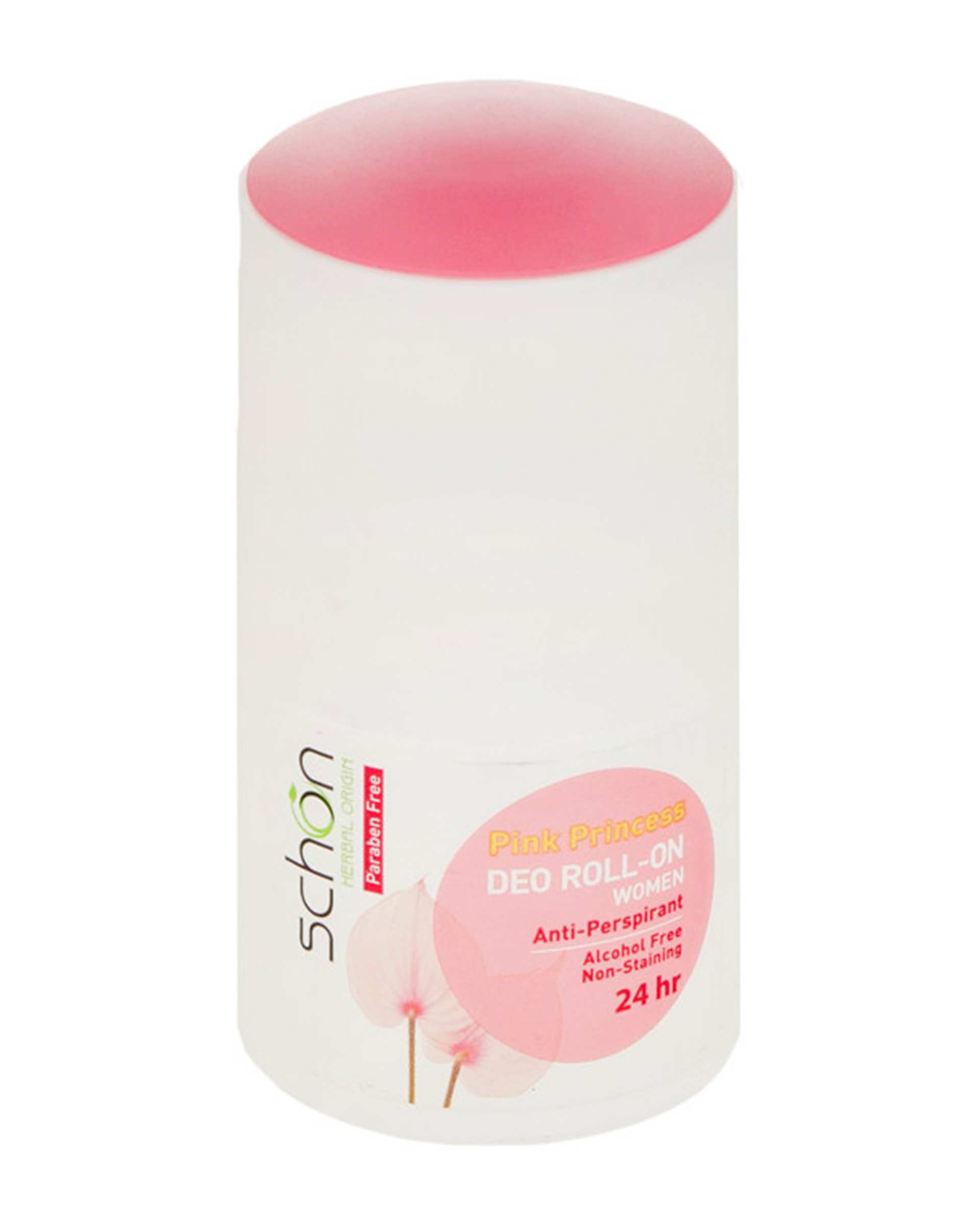 مام رول ضد تعریق زنانه شون Schon مدل Pink Princess حجم 50ml